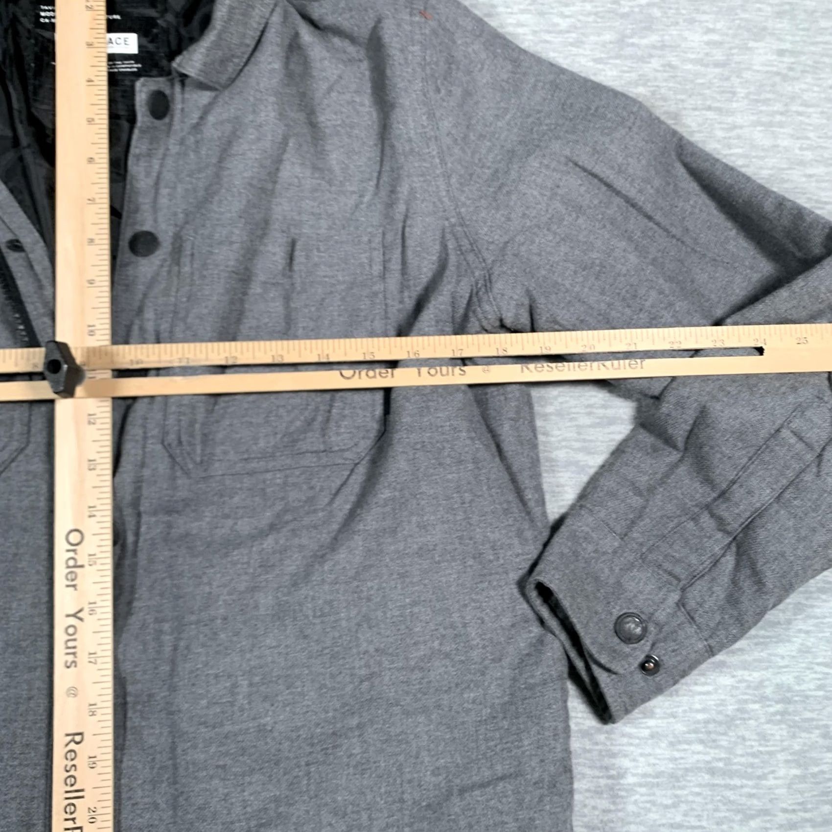 Tavik Tavik Interface Jacket Mens Small Gray Modern Beach Culture Button Up Lightweight Size US S / EU 44-46 / 1 - 6 Thumbnail