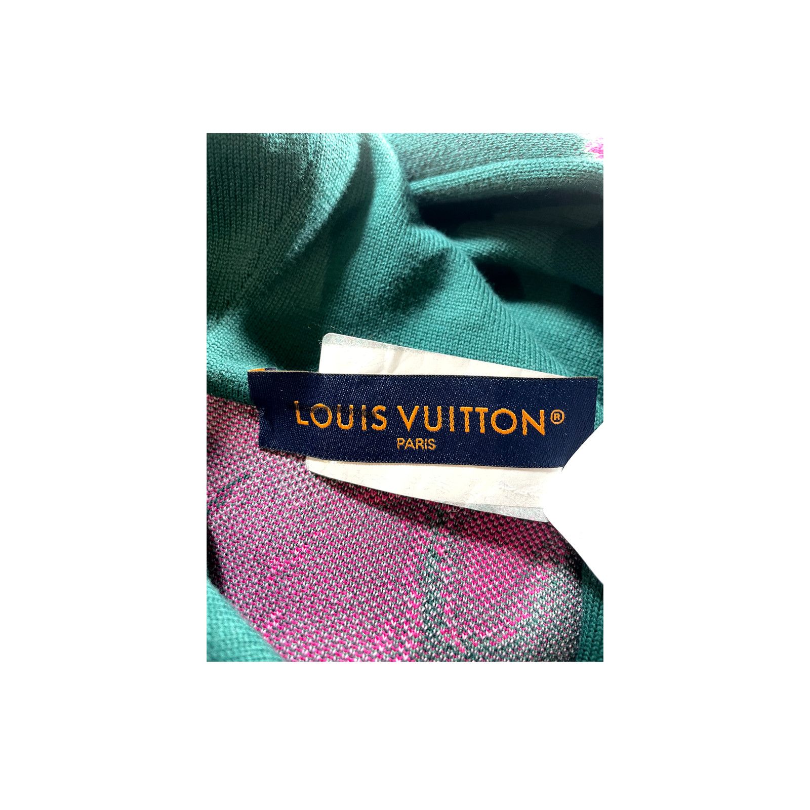 Louis Vuitton Louis Vuitton Graphic Green & Pink Hoodie Size US M / EU 48-50 / 2 - 3 Thumbnail