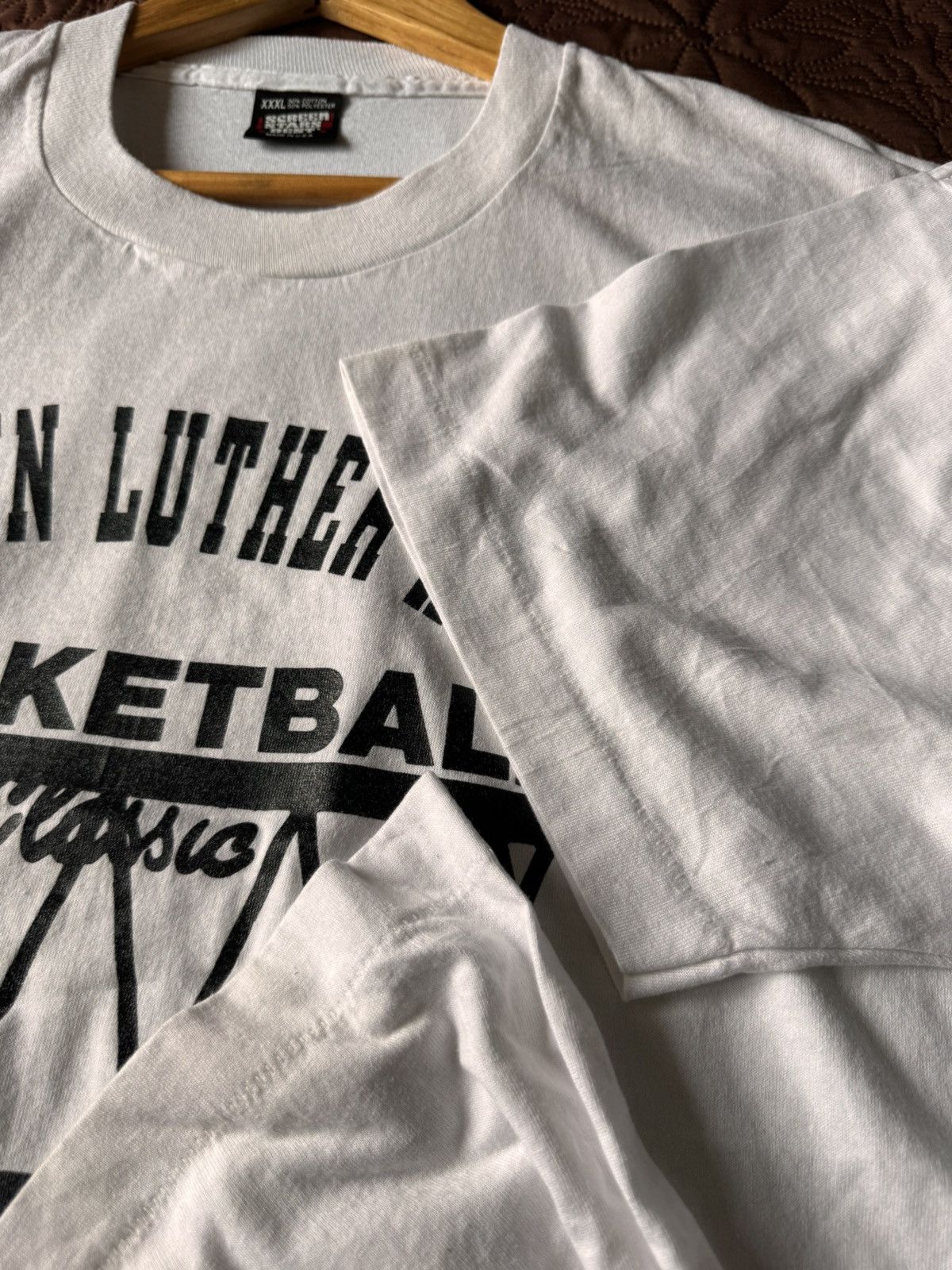 If Six Was Nine Vintage early 90s Martin Luther King basketball classic 1992 Size US XXL / EU 58 / 5 - 7 Thumbnail