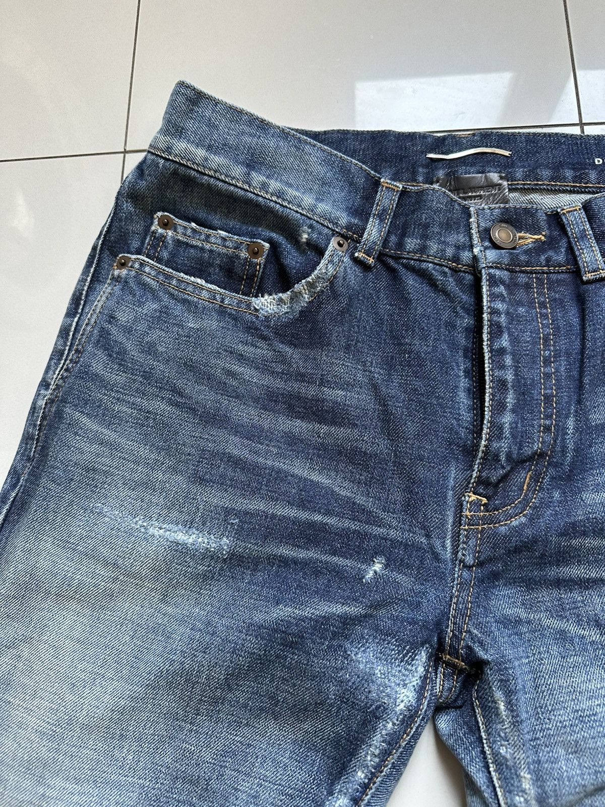 Saint Laurent Paris Saint Laurent Denim Size US 30 / EU 46 - 5 Thumbnail
