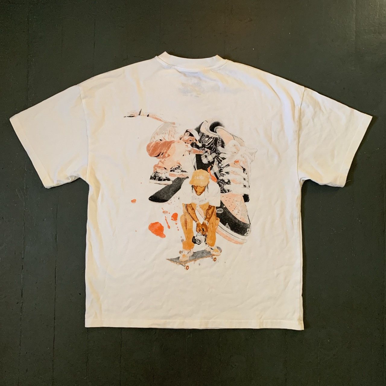 Travis Scott x Sergio Calabasas Nike SB Dunk Shirt size S