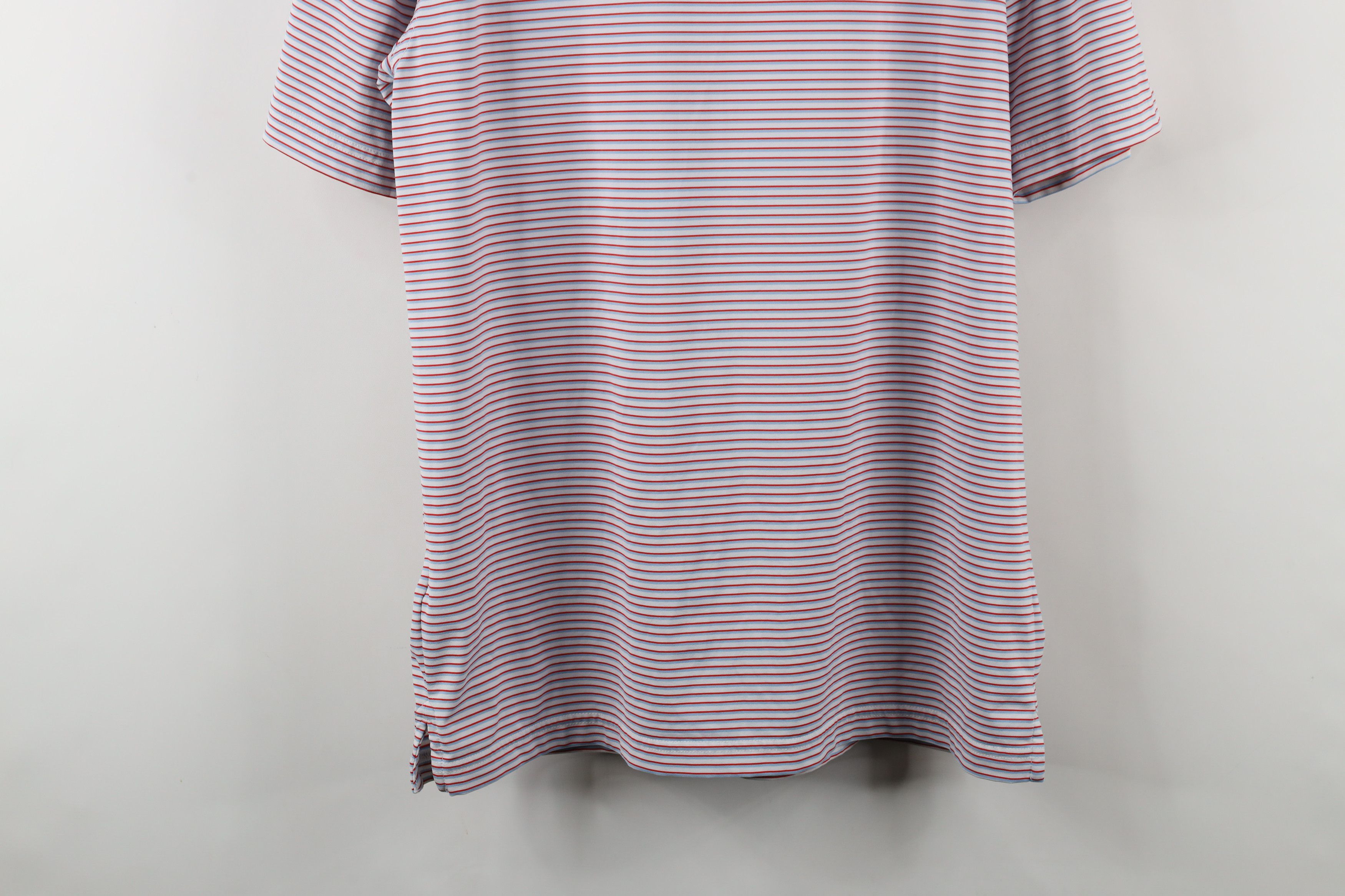 Vineyard Vines × Vintage Vineyard Vines Tech Striped Whale Logo Collared Golf Polo Size US M / EU 48-50 / 2 - 11 Thumbnail