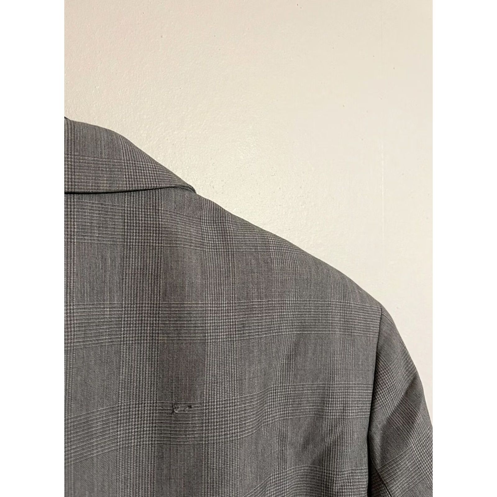 Banana Republic Banana Republic Tailored Fit Wool Light Gray Suit Coat Blazer Jacket Men's 44R Size 44R - 5 Thumbnail