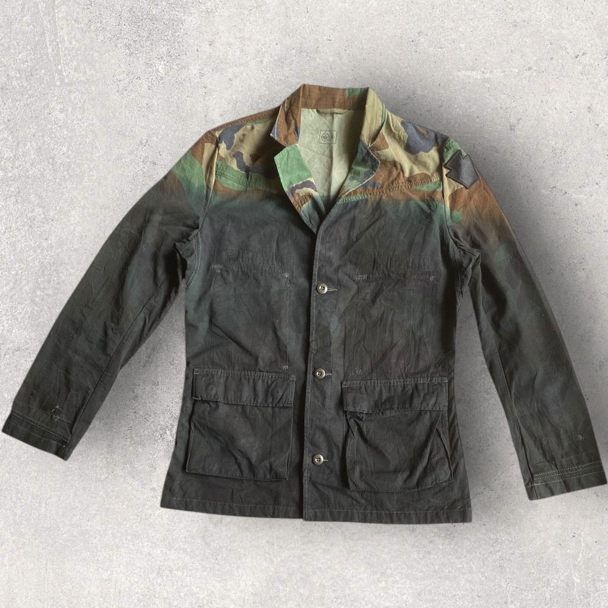 Maharishi Maharishi Upcycled Dyed Camo Blazer Jacket Size US S / EU 44-46 / 1 - 1 Thumbnail