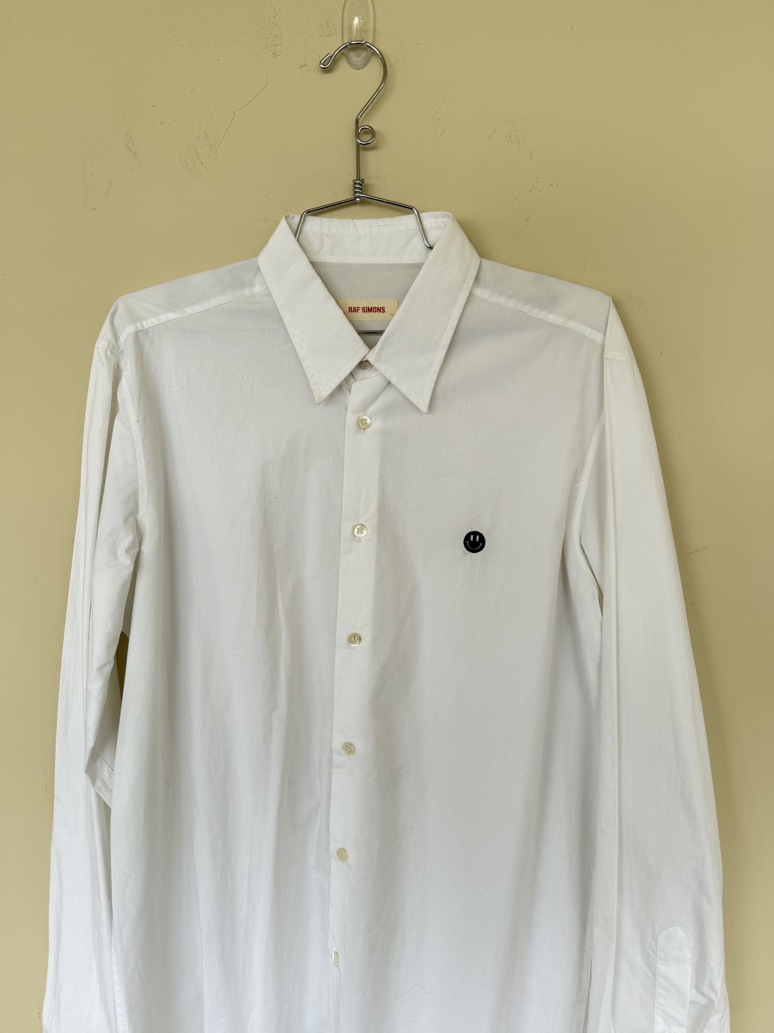 Raf Simons Raf Simons Button Up Smiley Shirt Size US L / EU 52-54 / 3 - 2 Thumbnail