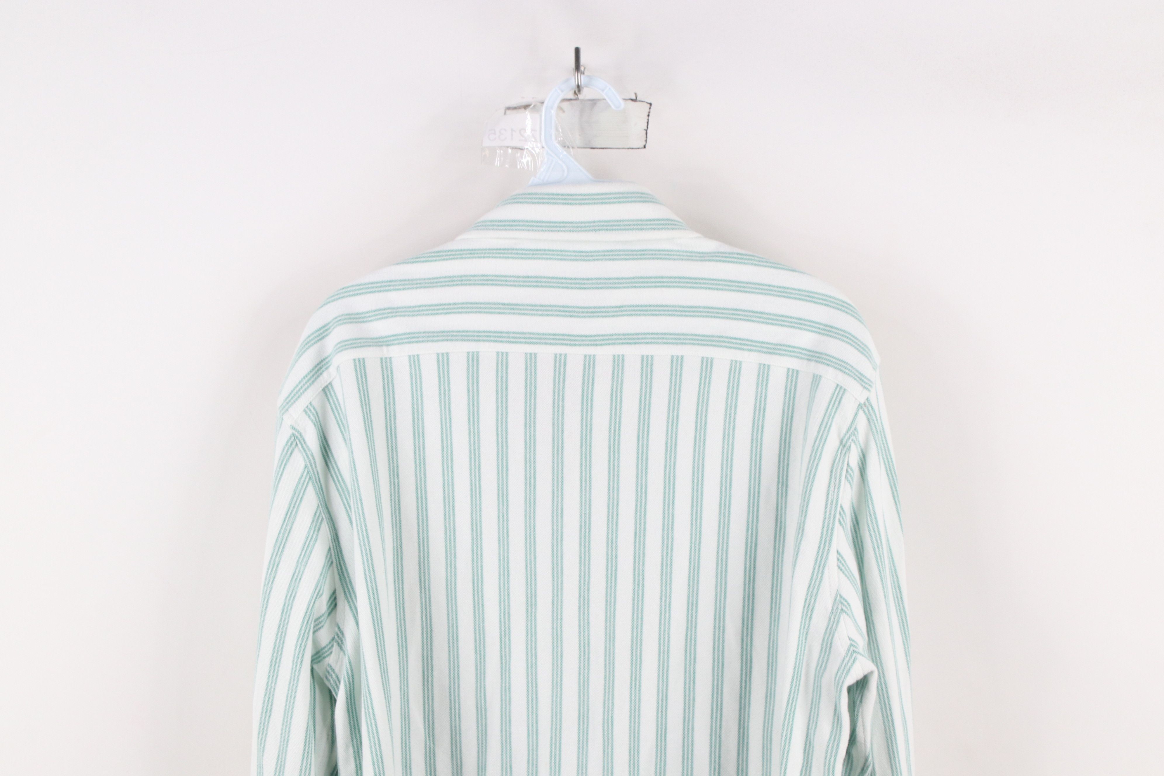 Bonobos × Vintage Bonobos Fit Striped Knit Collared Button Down Shirt Cotton Size US M / EU 48-50 / 2 - 11 Thumbnail