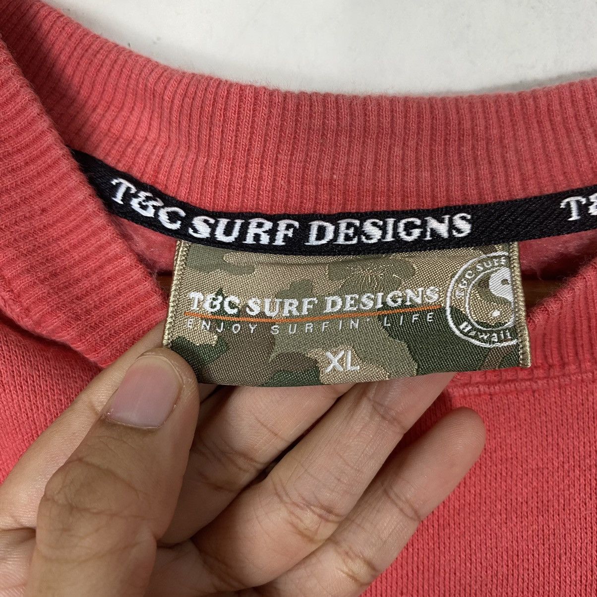 Japanese Brand Vintage TnC Hawaii Surf Design Big Logo Crewneck Sweatshirt Size US L / EU 52-54 / 3 - 13 Thumbnail