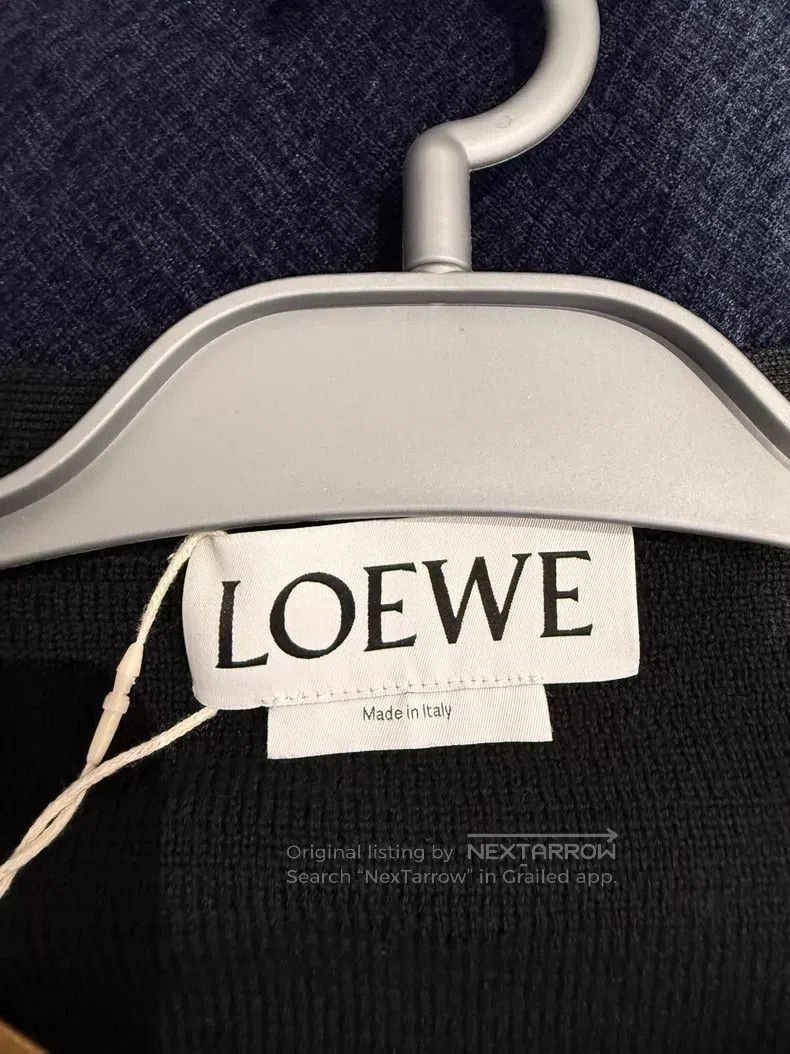 Loewe Loewe Rabbit Floral Embroidered Long Woolen Sweater Size M / US 6-8 / IT 42-44 - 4 Thumbnail
