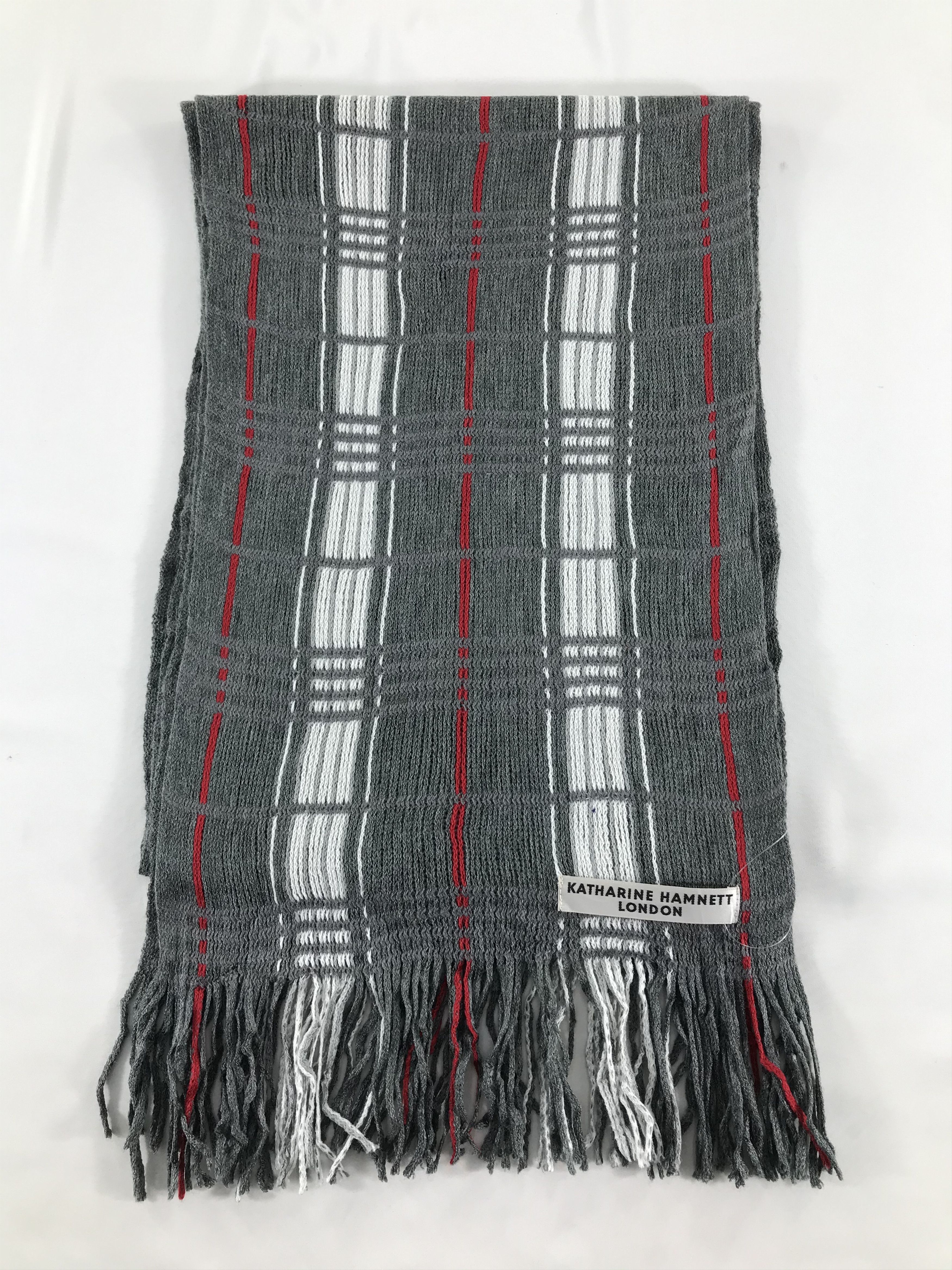 Katharine Hamnett London × Vintage Katharine Hamnett London Scarf / Muffler / Neckwear Size ONE SIZE - 2 Thumbnail