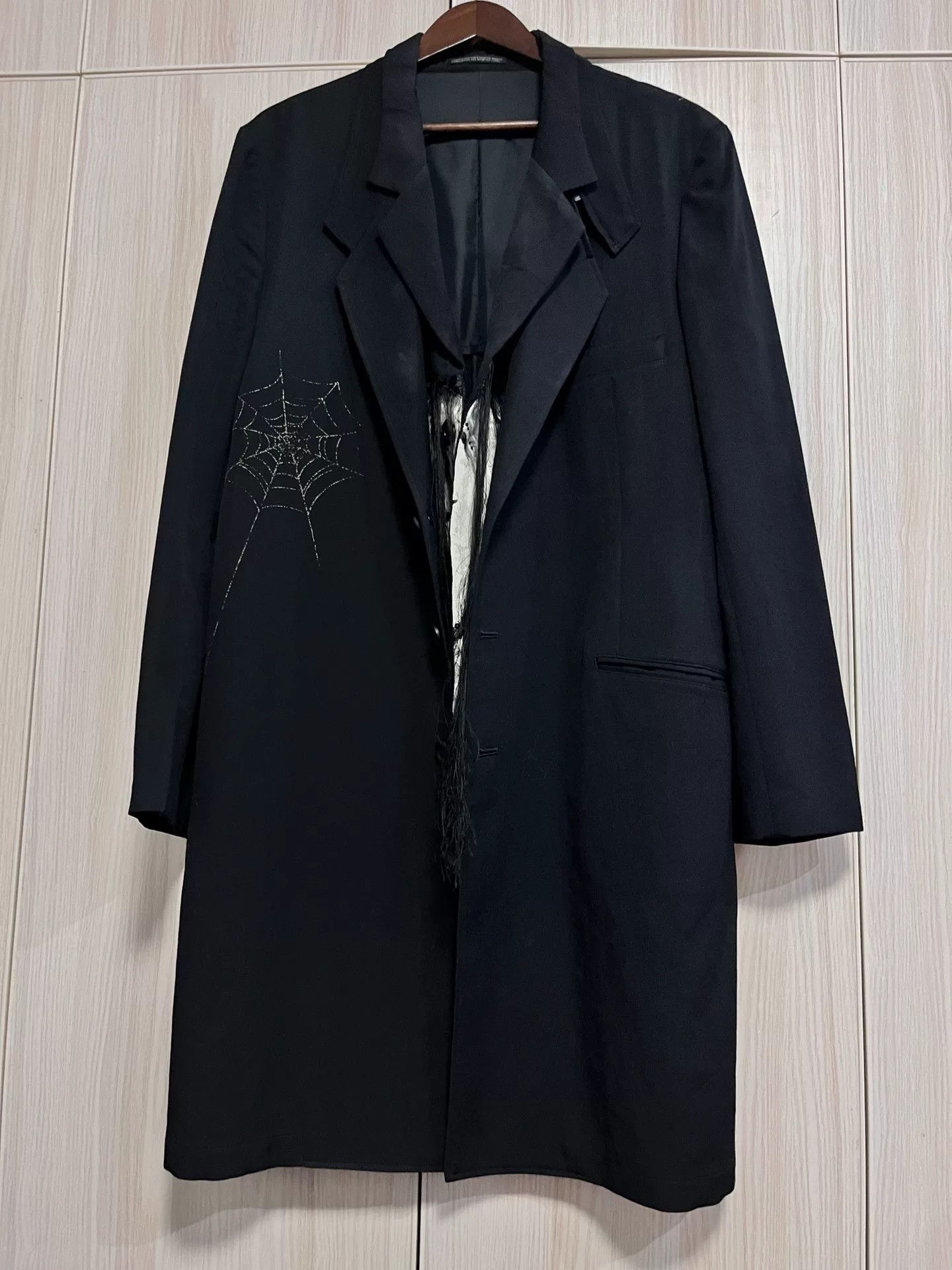 Yohji Yamamoto Yohji Yamamoto 18aw Spider Web Design Size US L / EU 52-54 / 3 - 1 Thumbnail