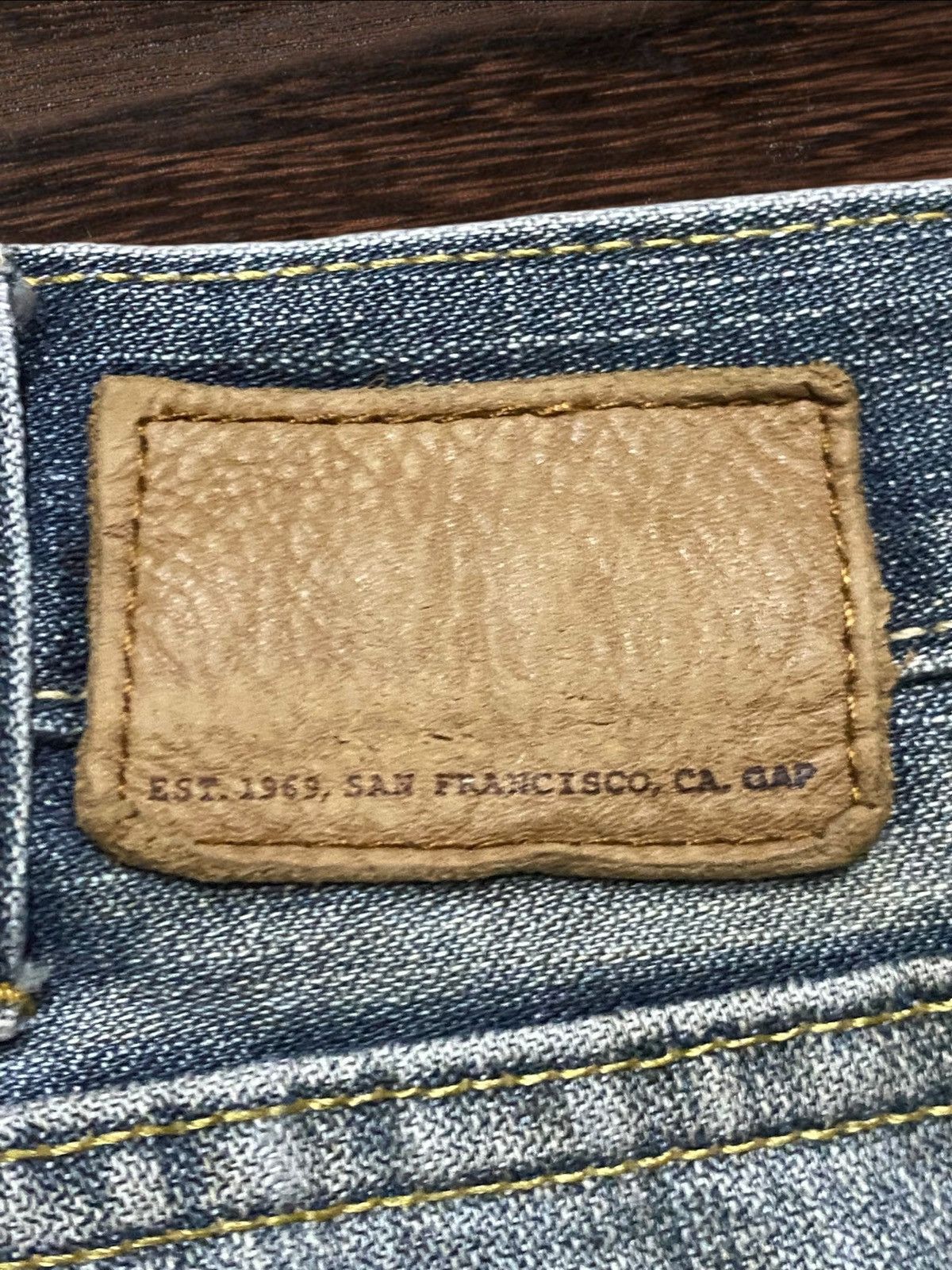 Gap Vintage Gap Francisco Distressed Slim Boot Cut Fit Jeans Size US 38 / EU 54 - 13 Thumbnail