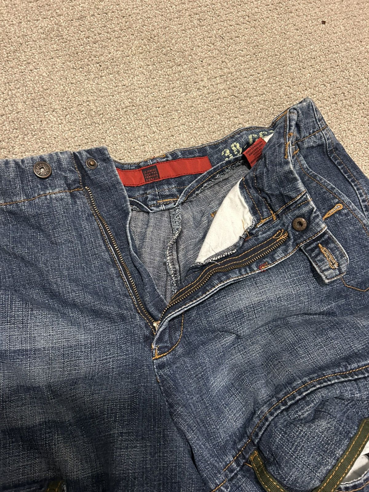 Marithe + Francois Girbaud × Vintage Le Jean De Marithe François Girbaud denim jeans Size US 36 / EU 52 - 9 Thumbnail