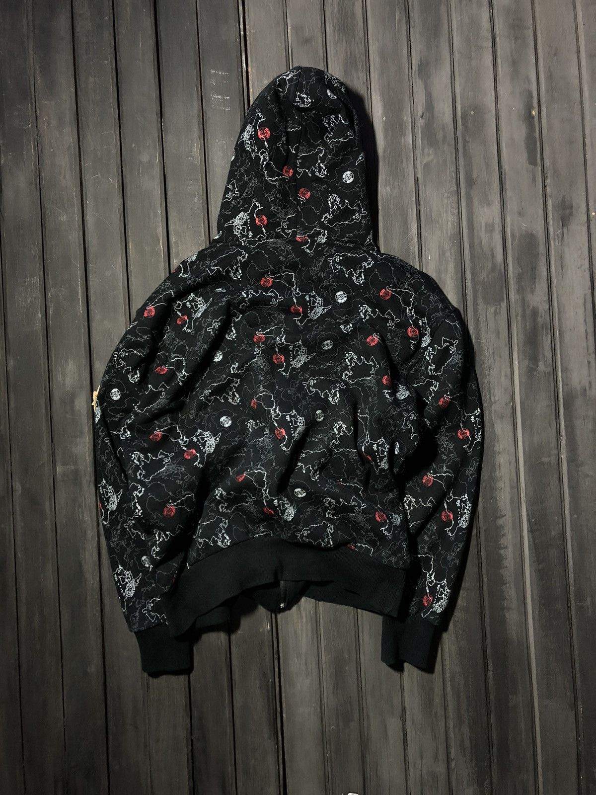 Hysteric Glamour × If Six Was Nine × Japanese Brand Japanese Avant Garde If Six Was Nine Y2K Zip Hoodie Size US M / EU 48-50 / 2 - 8 Thumbnail
