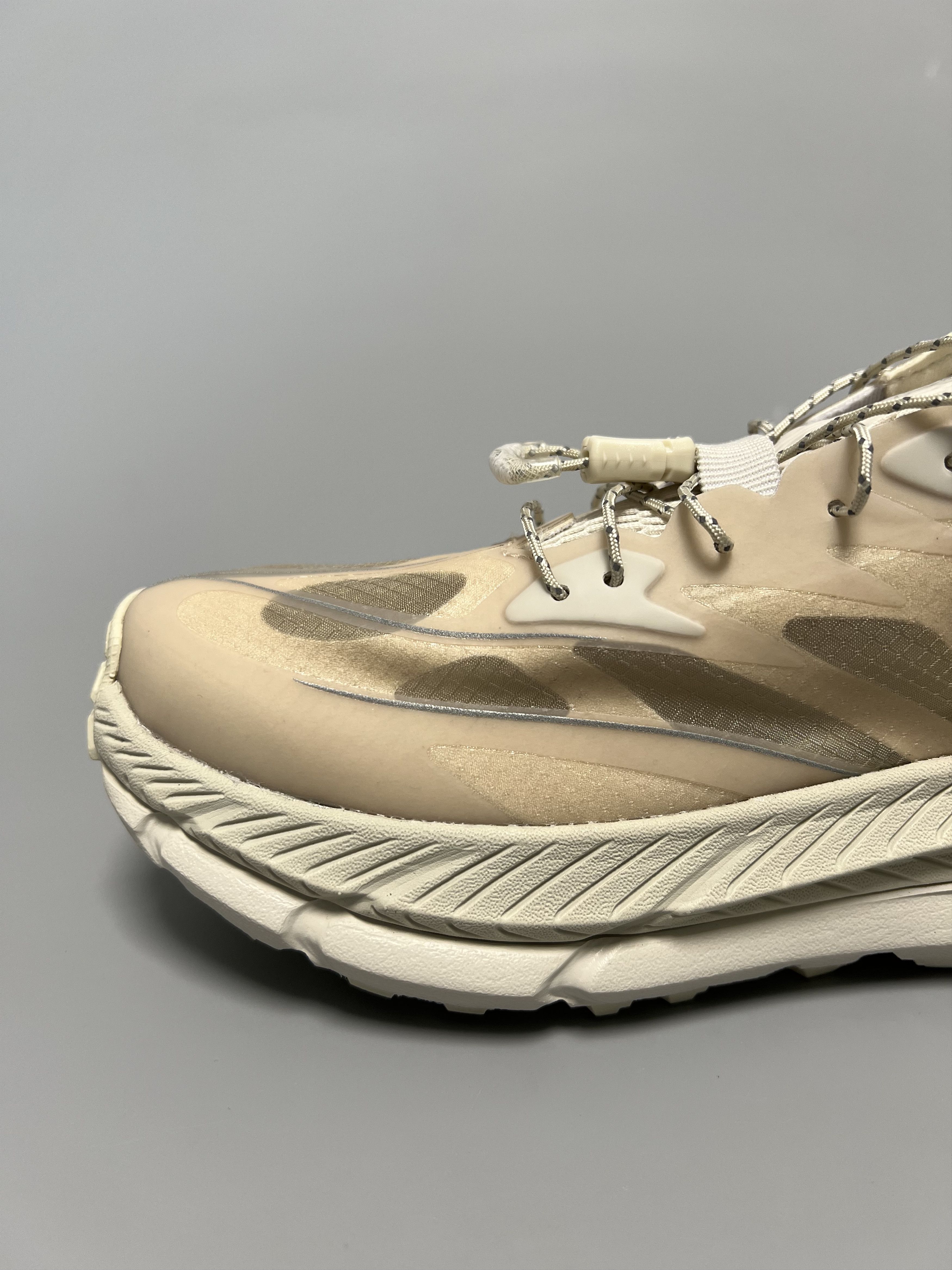 Hoka × Satisfy Hoka x Satisfy Mafate Speed 4 Lite Bone Trail Running Shoes Size US 7 / IT 37 - 10 Thumbnail