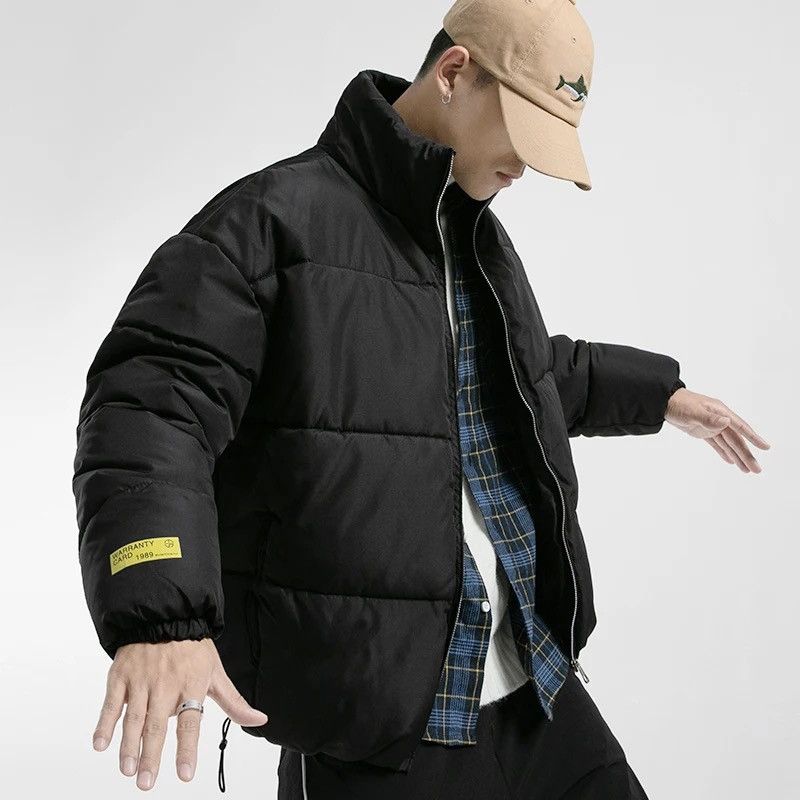 Japanese Brand × Vintage Black japanese brand style puffer jacket Size US M / EU 48-50 / 2 - 2 Thumbnail