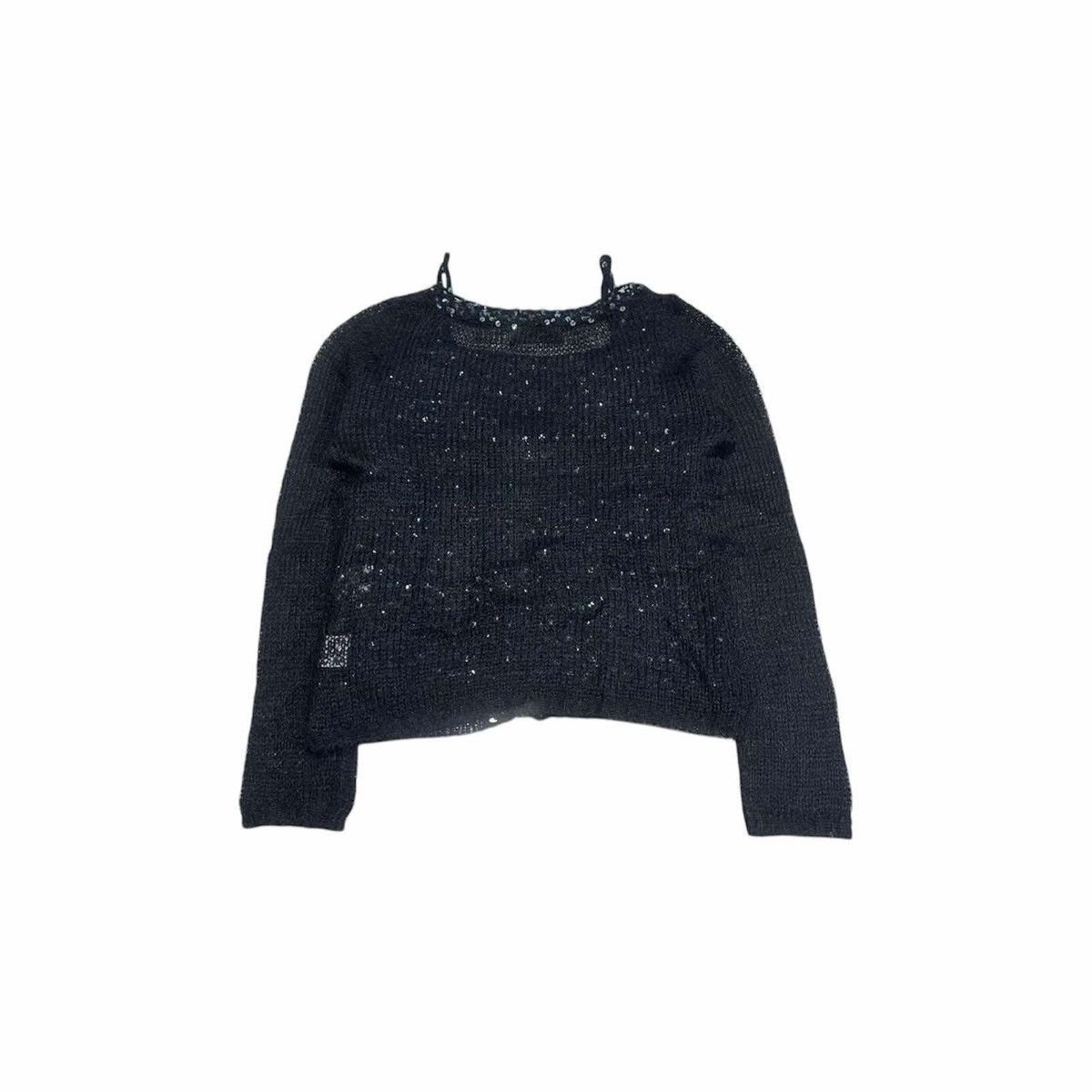 Hysteric Glamour × Japanese Brand × Tornado Mart 🔥Sick Y2K Tornado Mart Knit Cardigan Sequin & Camisole Set Size M / US 6-8 / IT 42-44 - 10 Thumbnail