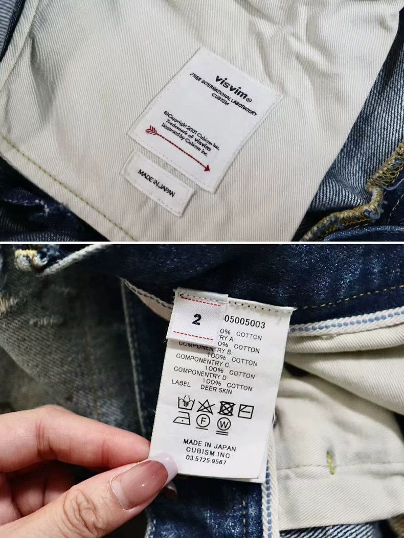 Visvim VISVIM 19AW JOURNEYMAN PANTS TACKED CRASH-2506 Size US 43 - 9 Thumbnail