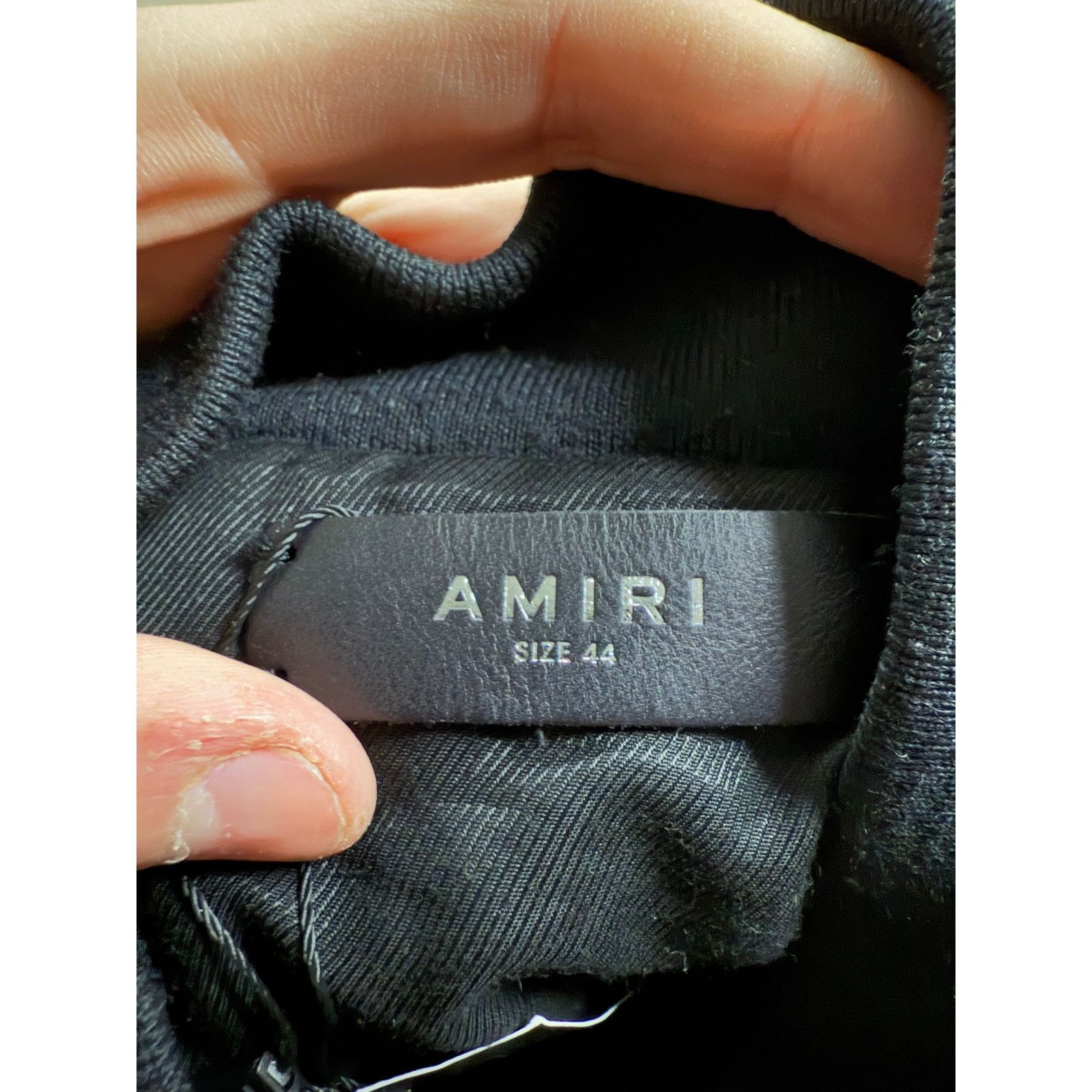 Amiri Amiri Jacket Black Fur Used 44 (Small) Size US M / EU 48-50 / 2 - 2 Thumbnail