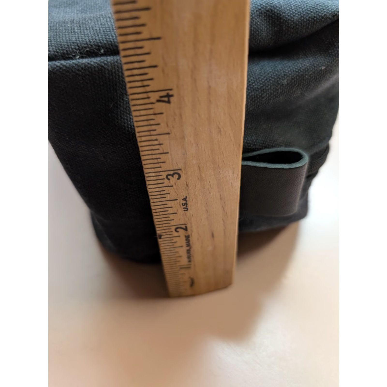 Vintage Portland Thorns Dopp Kit Toiletry Bag Black Canvas Leather Kit Unisex Adults Leather Handle/Strap Size ONE SIZE - 5 Thumbnail