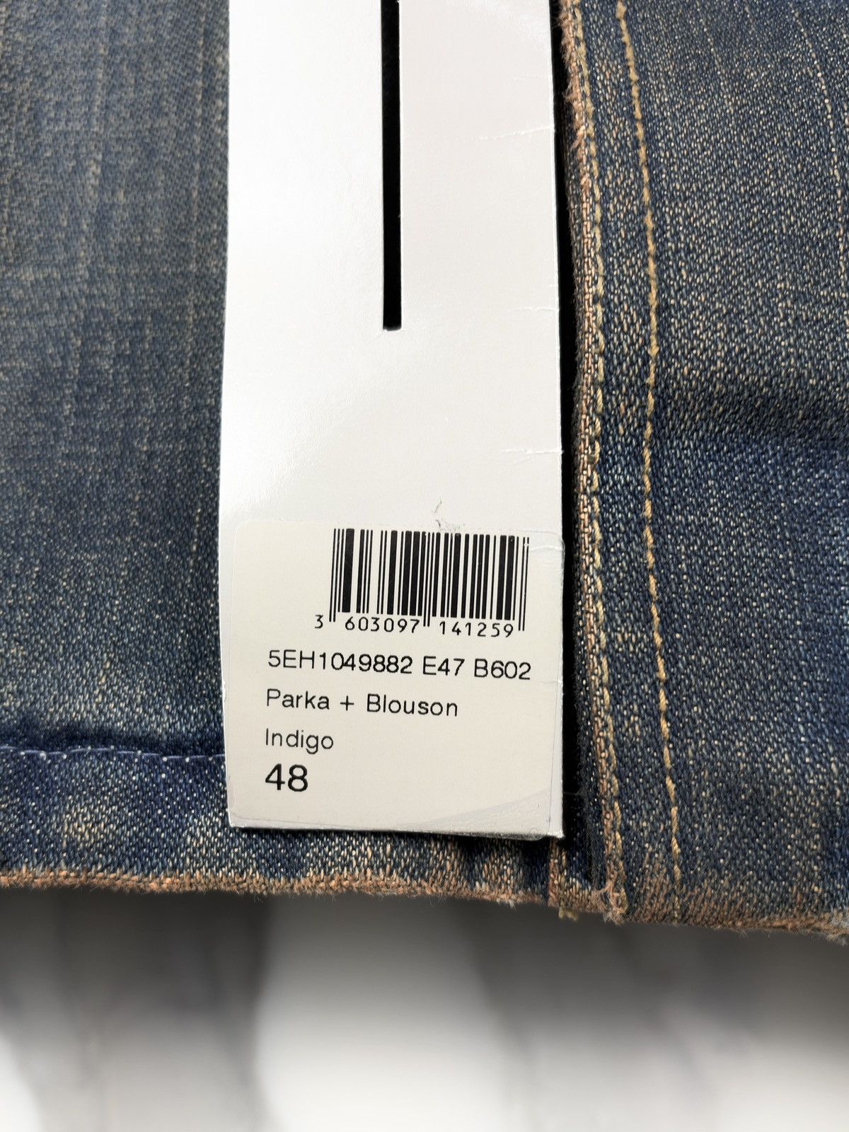 Dior × Hedi Slimane SS05 Dior Homme Beck Rust Orange F2 Military Denim Jacket Size US M / EU 48-50 / 2 - 4 Thumbnail