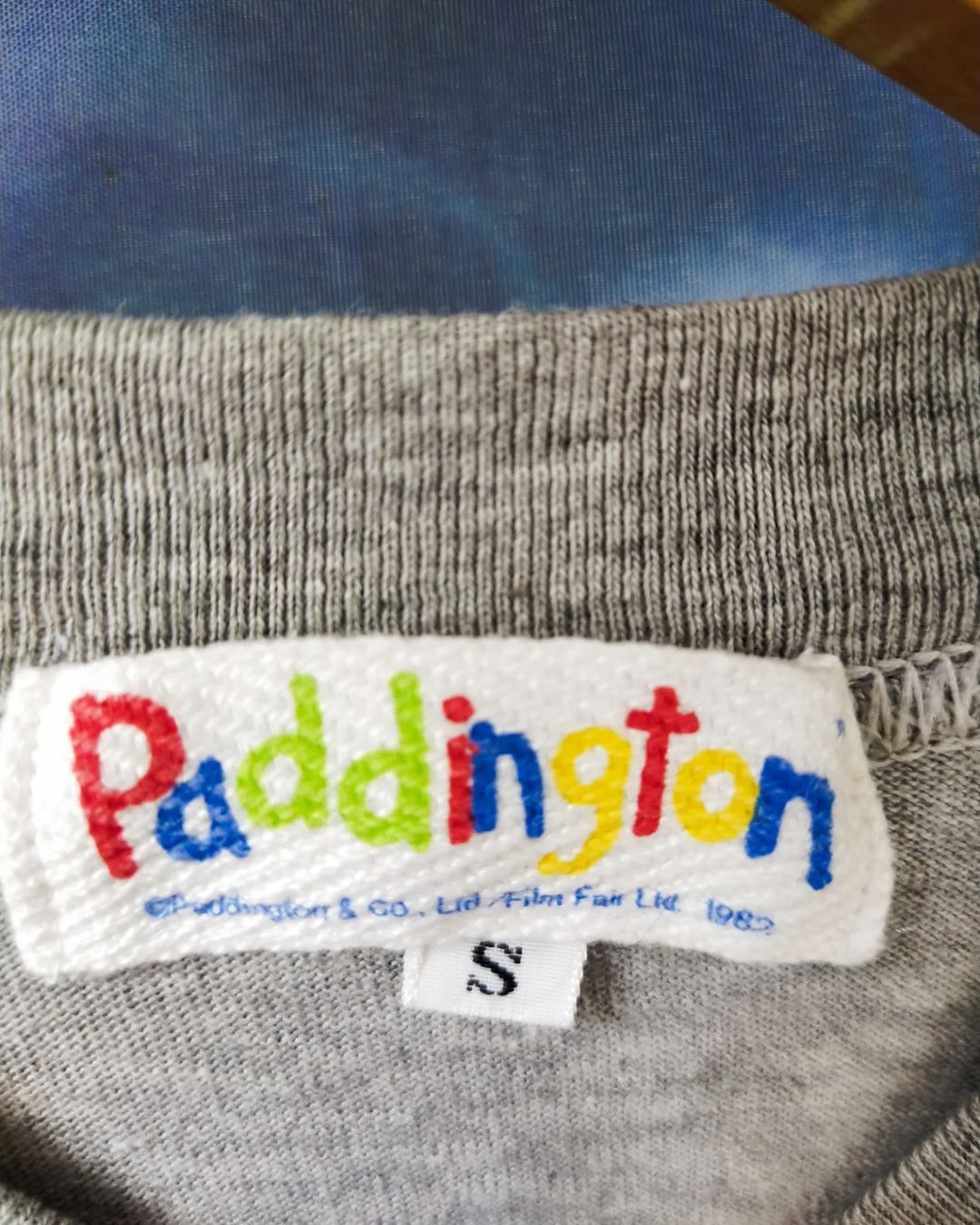 Cartoon Network 1980s Paddington Bear Grey Cartoon Tee Vintage Size S / US 4 / IT 40 - 5 Thumbnail