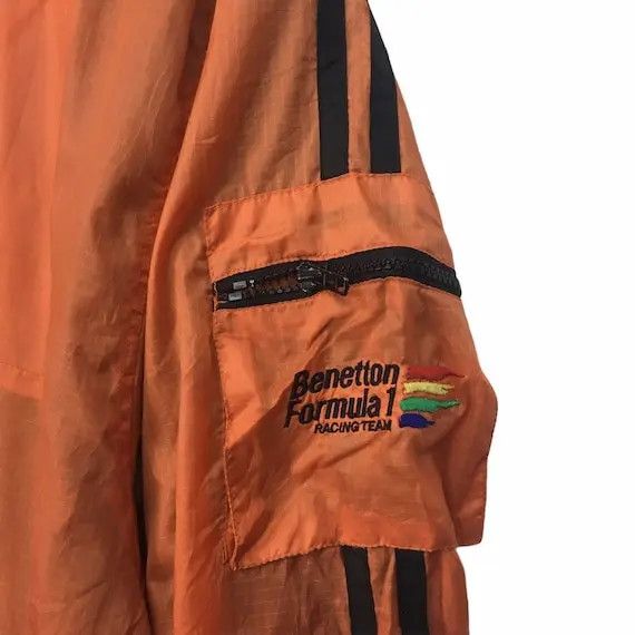 Benetton Vtg BENETTON FORMULA 1 Racing Team Jacket Windbreaker Size US L / EU 52-54 / 3 - 7 Thumbnail