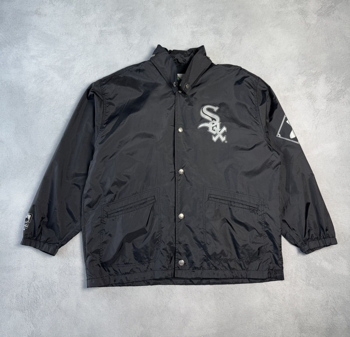 MLB Vintage 90s Chicago White Sox MLB Baseball Jacket Size US L / EU 52-54 / 3 - 1 Thumbnail
