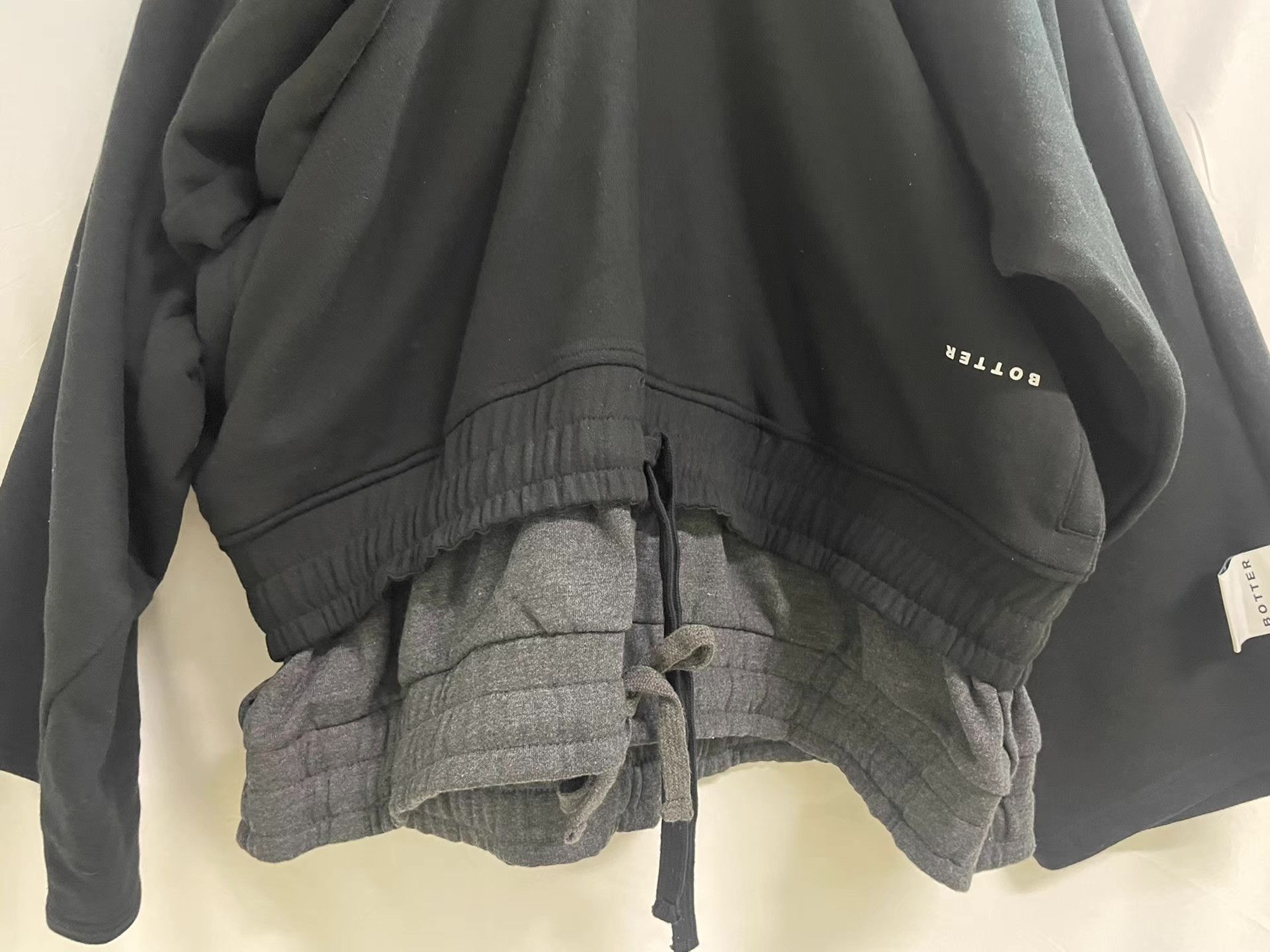 BOTTER Botter Double-waist Spliced Sweatshirt Ｑ21 Size US M / EU 48-50 / 2 - 2 Thumbnail