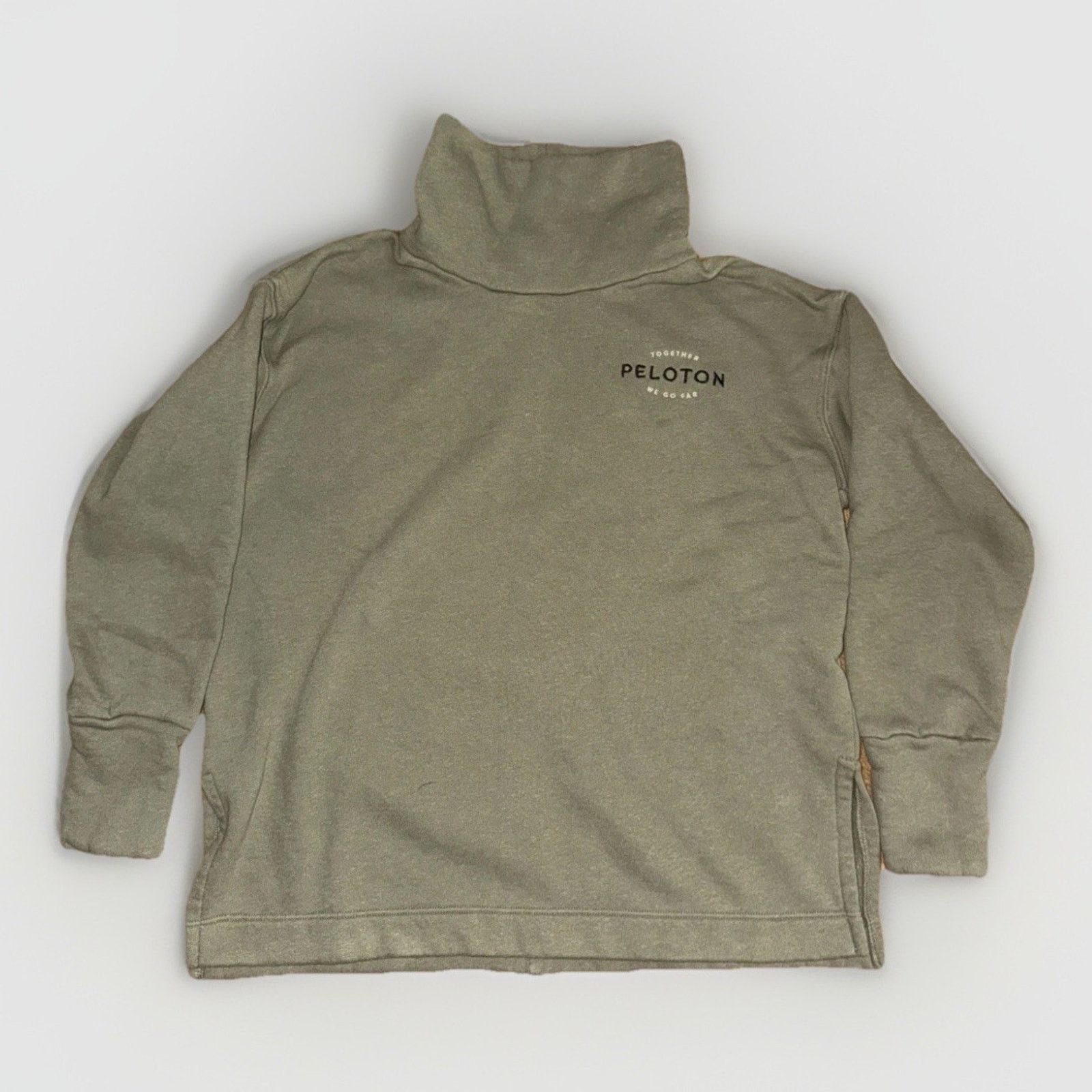 Peloton Peloton Women’s Olive Green Cozy Funnel Neck Sweater M 23x23 Size M / US 6-8 / IT 42-44 - 1 Thumbnail
