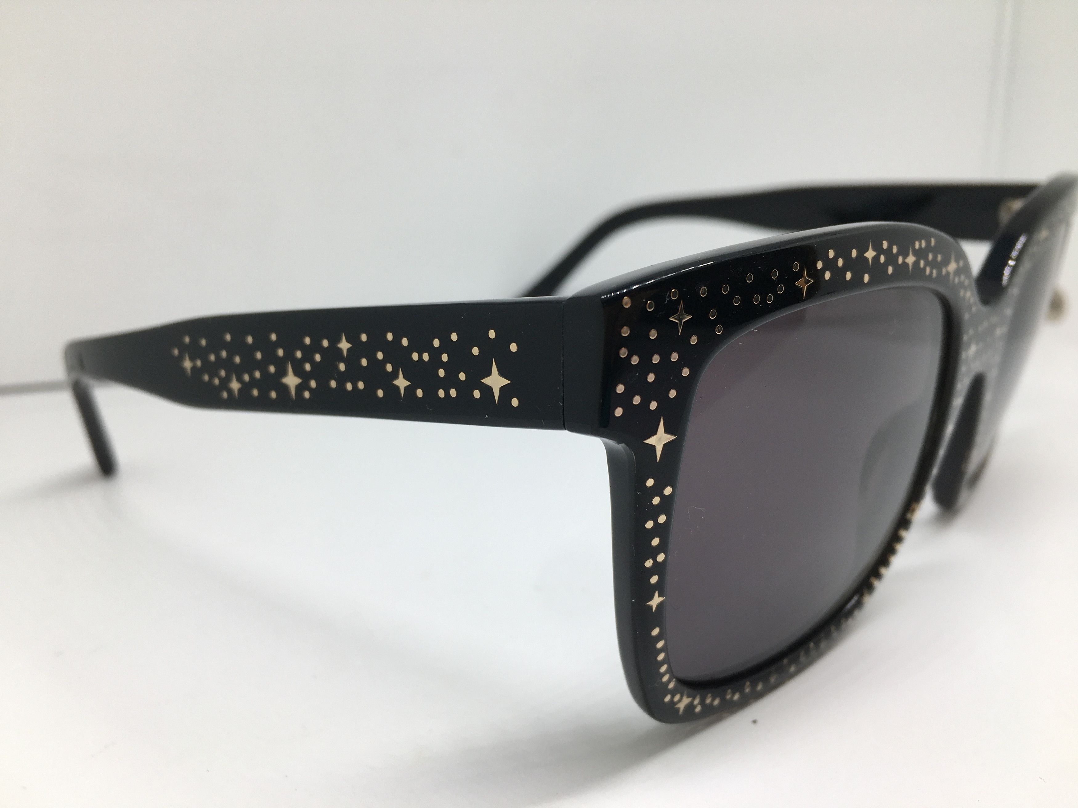 Other Handmade Black Acetate Square Sunglasses Frame Size ONE SIZE - 1 Thumbnail
