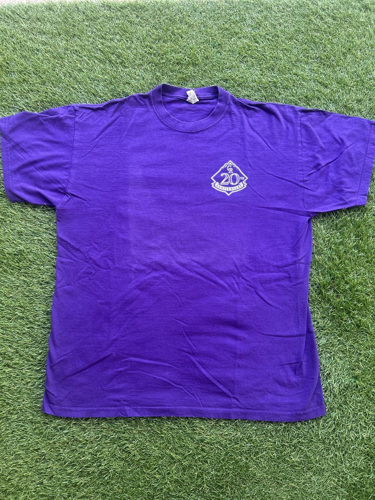 MLB MLB Colorado Rockies 20th Anniversary T-Shirt Size US XL / EU 56 / 4 - 2 Thumbnail