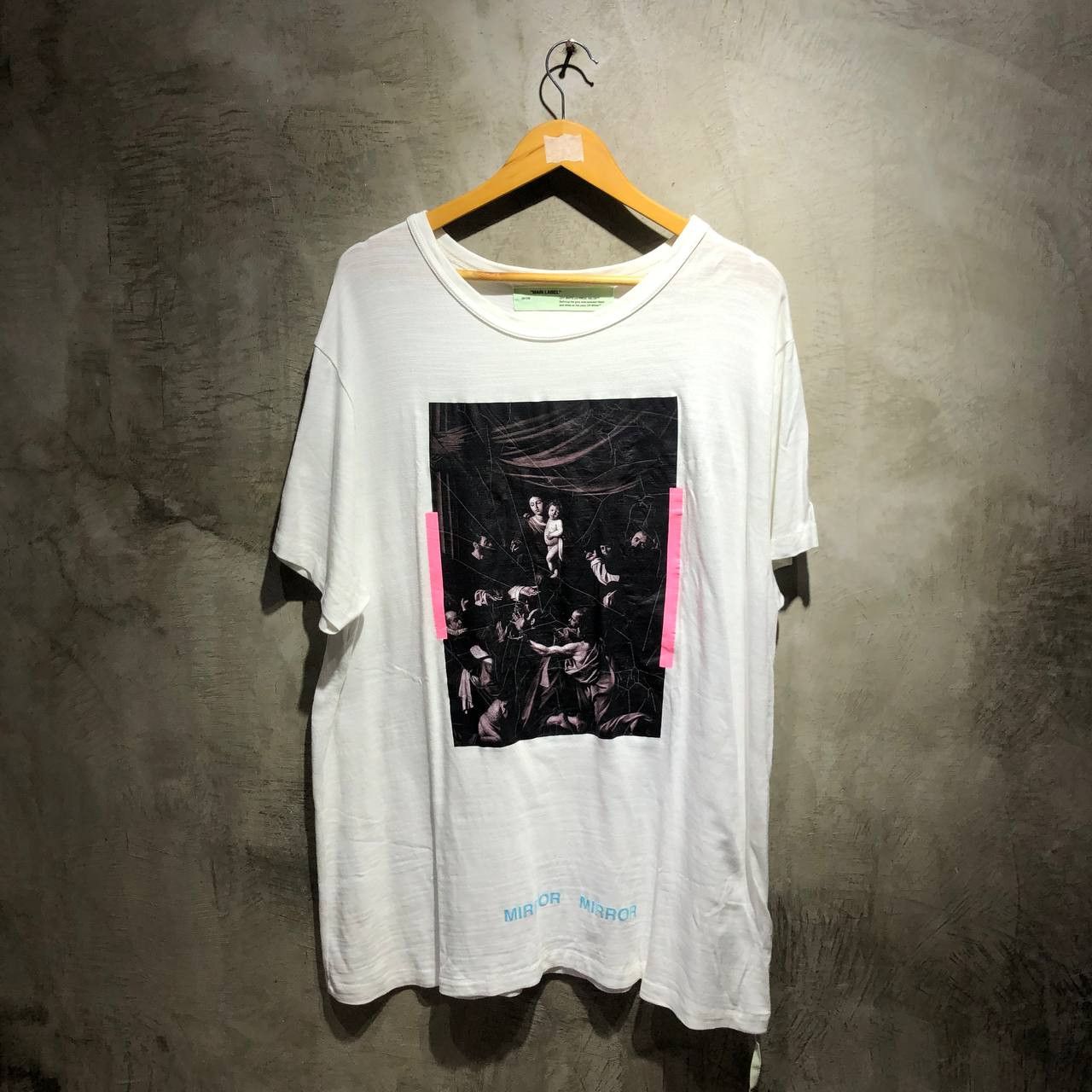 image of Off White Off-White Caravaggio Arrows Tee, Men's (Size XL)