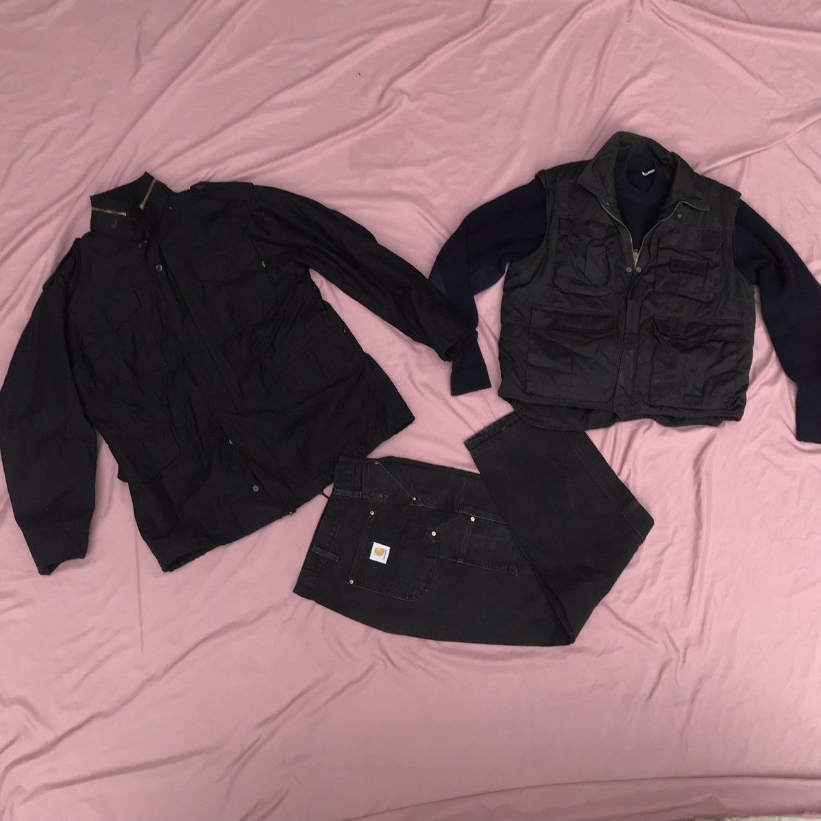 Alpha Industries ALPHA INDUSTRIES M65 full deep black modern repro parka Size US L / EU 52-54 / 3 - 2 Thumbnail