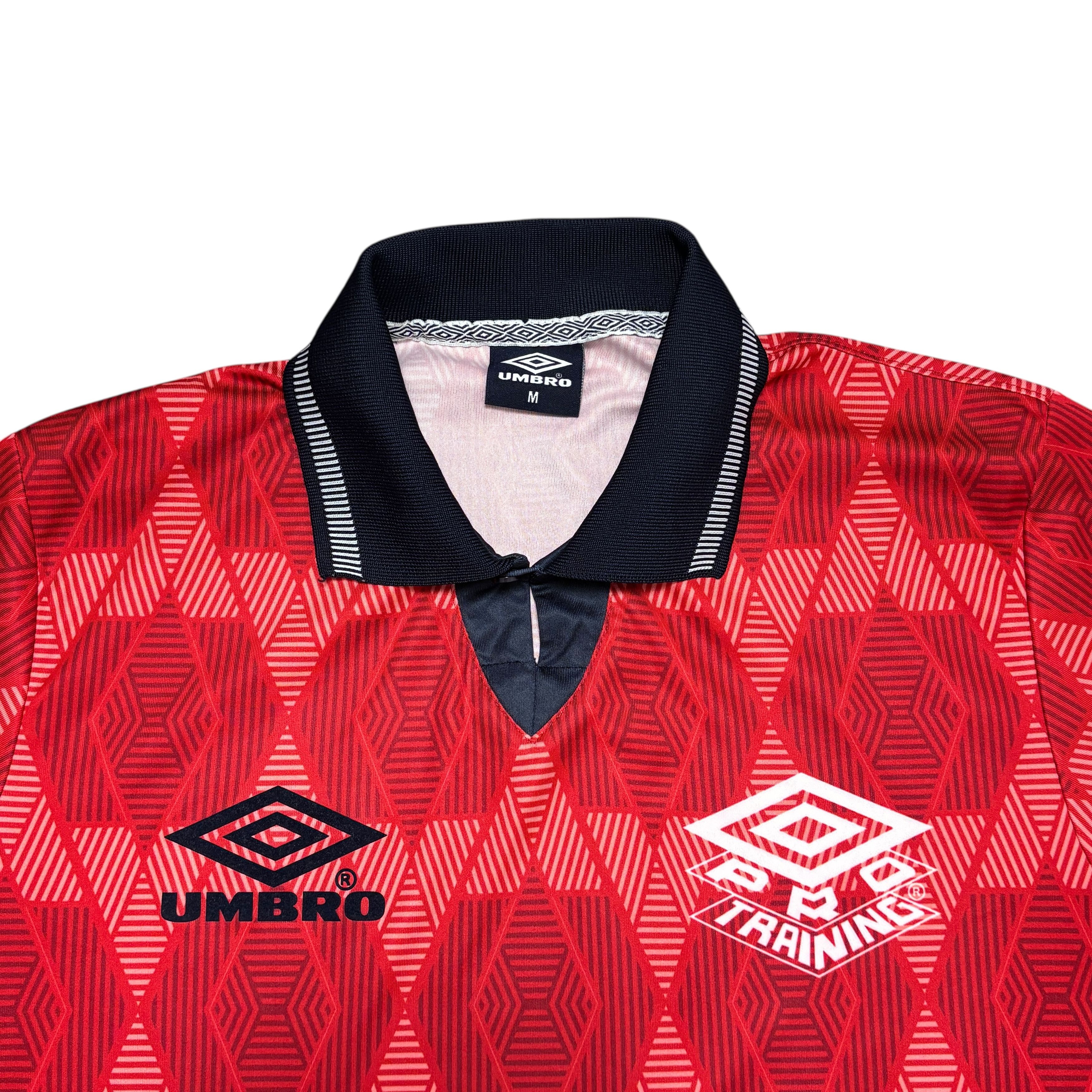 Umbro Umbro Pro Training T Shirt Away Kit Football Soccer Jersey Size US M / EU 48-50 / 2 - 4 Thumbnail