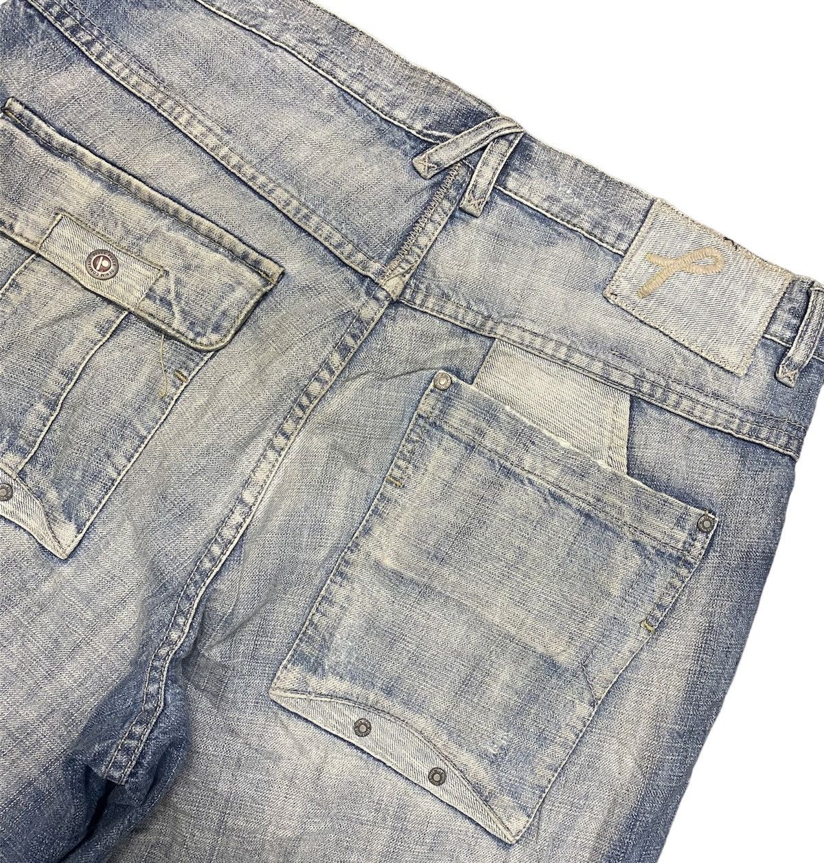 Pelle Pelle Baggy Jeans Vintage Pelle Pelle Denim Skateboard Size US 36 / EU 52 - 8 Thumbnail