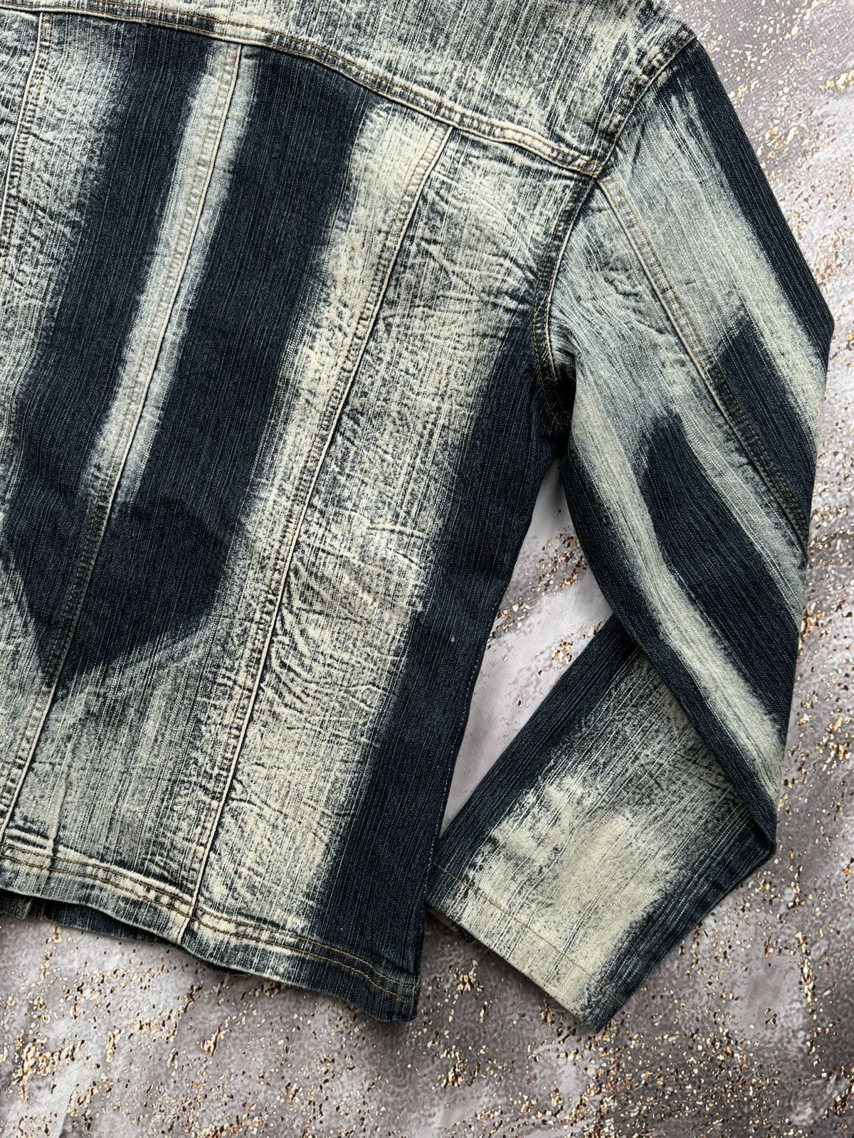 Japanese Brand Vintage Waxed Japanese Denim Jacket Size M / US 6-8 / IT 42-44 - 10 Thumbnail