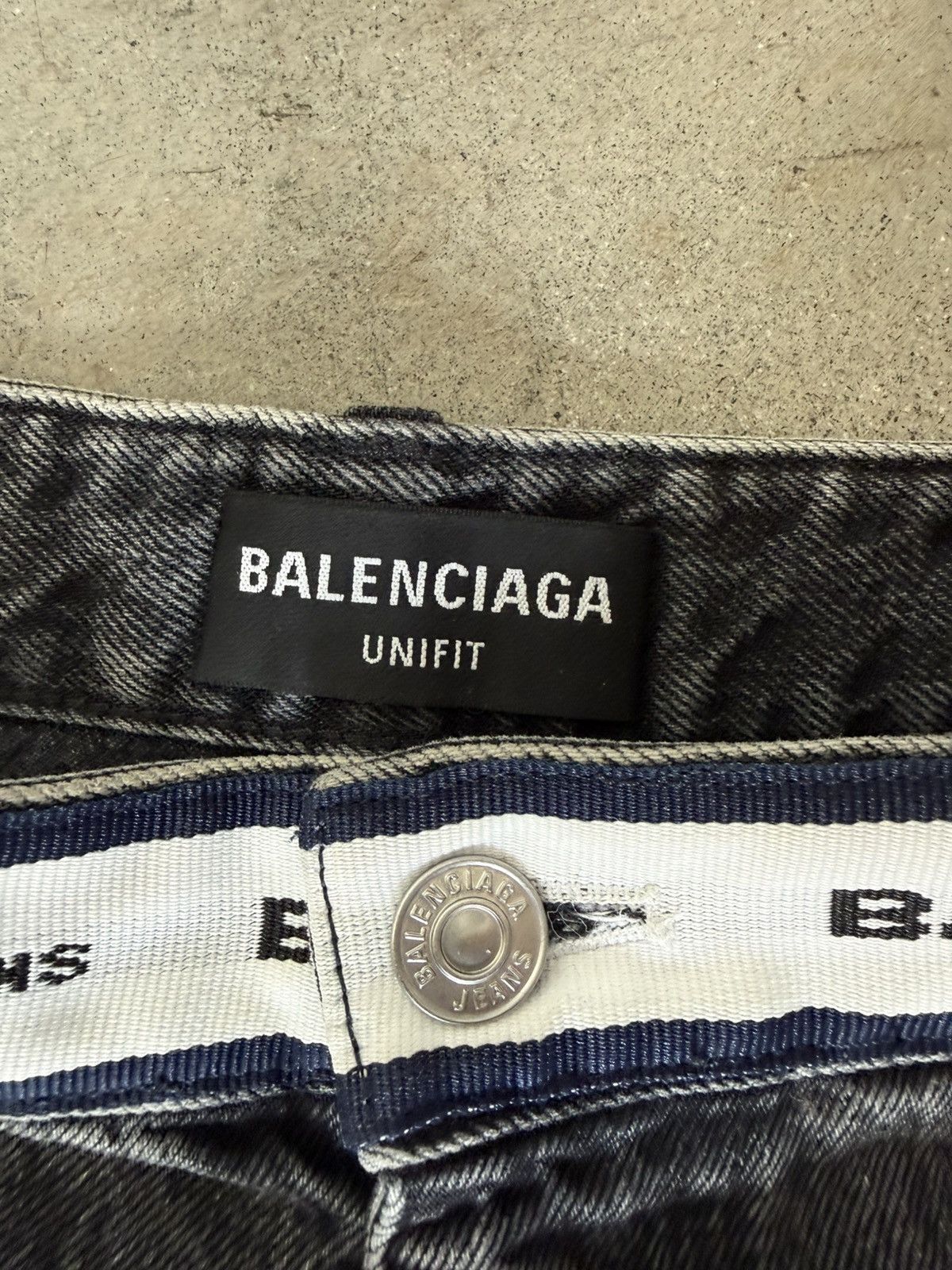 Balenciaga BALENCIAGA WAISTBAND JEANS Size US 32 / EU 48 - 3 Thumbnail