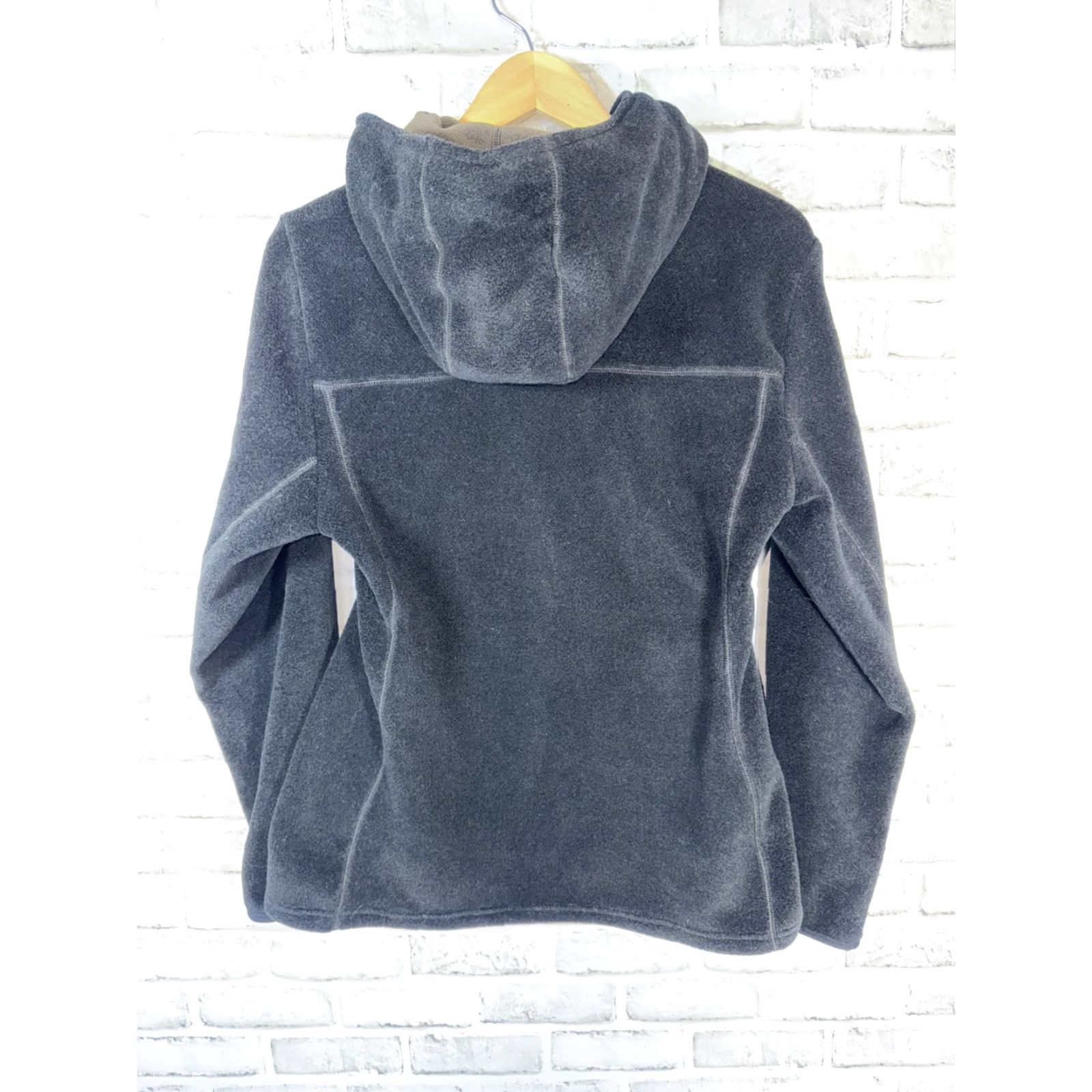 Vintage Roscoe Outdoor Fleece Pullover Hoodie Womens Medium Black Activewear Size M / US 6-8 / IT 42-44 - 8 Thumbnail