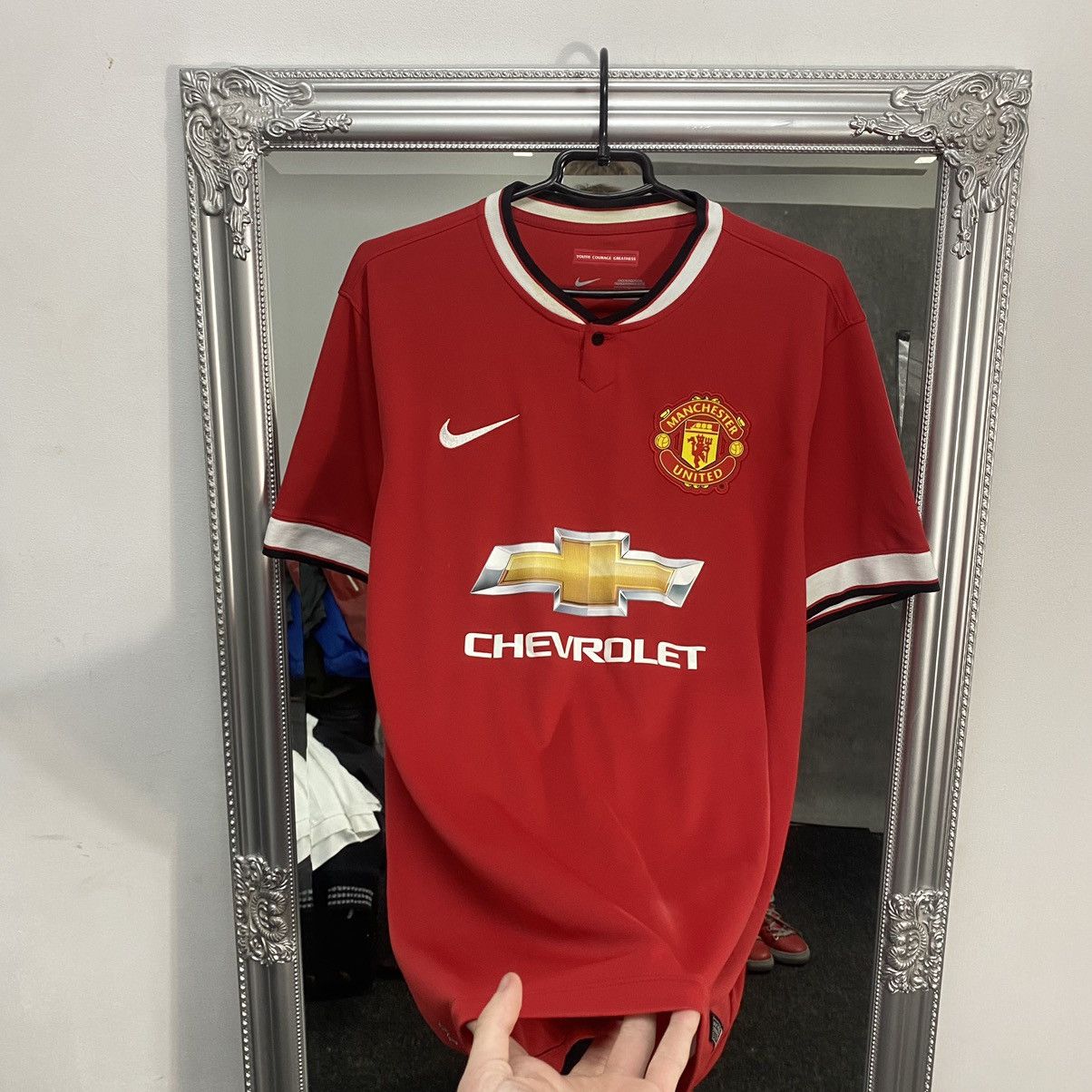 Nike Manchester United Football Shirt Nike Size US L / EU 52-54 / 3 - 3 Thumbnail