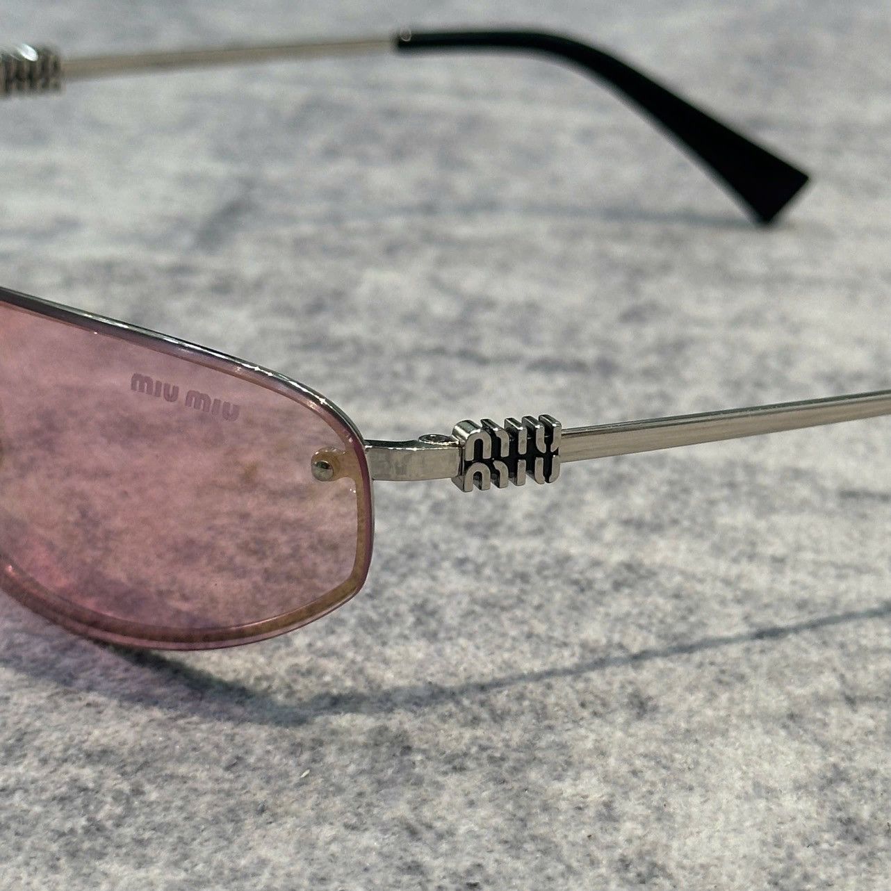 Miu Miu MIU MIU 0MU A50S 1BC70J Size ONE SIZE - 2 Thumbnail