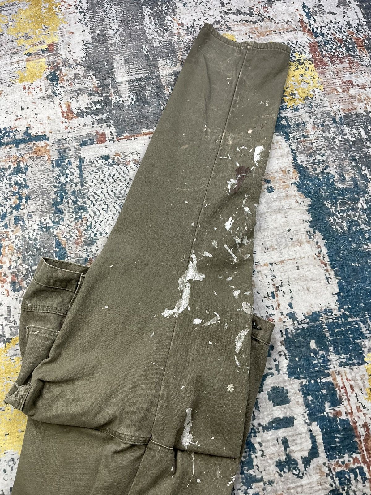 Dickies Vintage Dickies Painted Carpenter Worker Pants Size US 36 / EU 52 - 8 Thumbnail