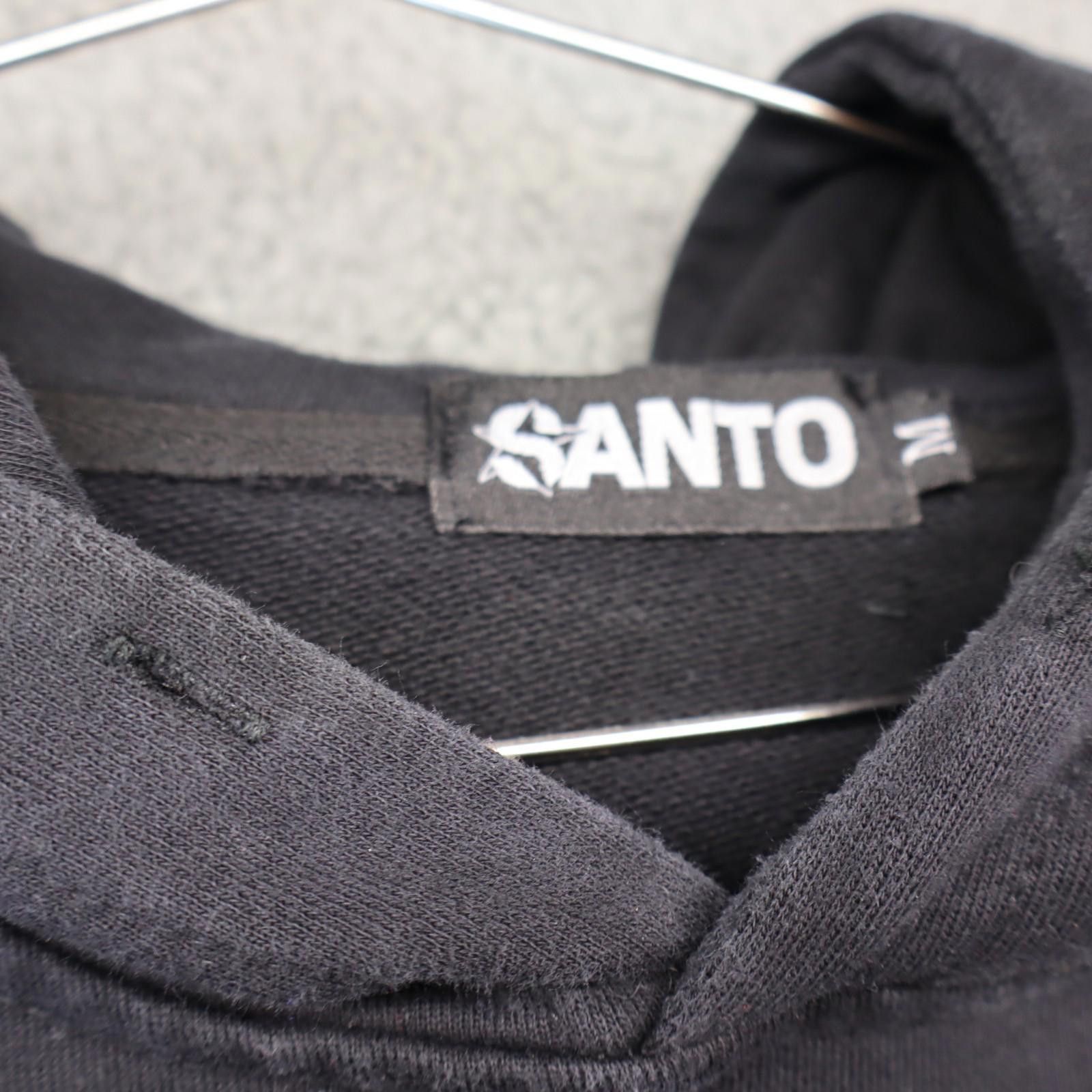 Wasted Paris Wasted Paris Hoodie Medium Black Pullover Drawstring Santo Size US M / EU 48-50 / 2 - 4 Thumbnail
