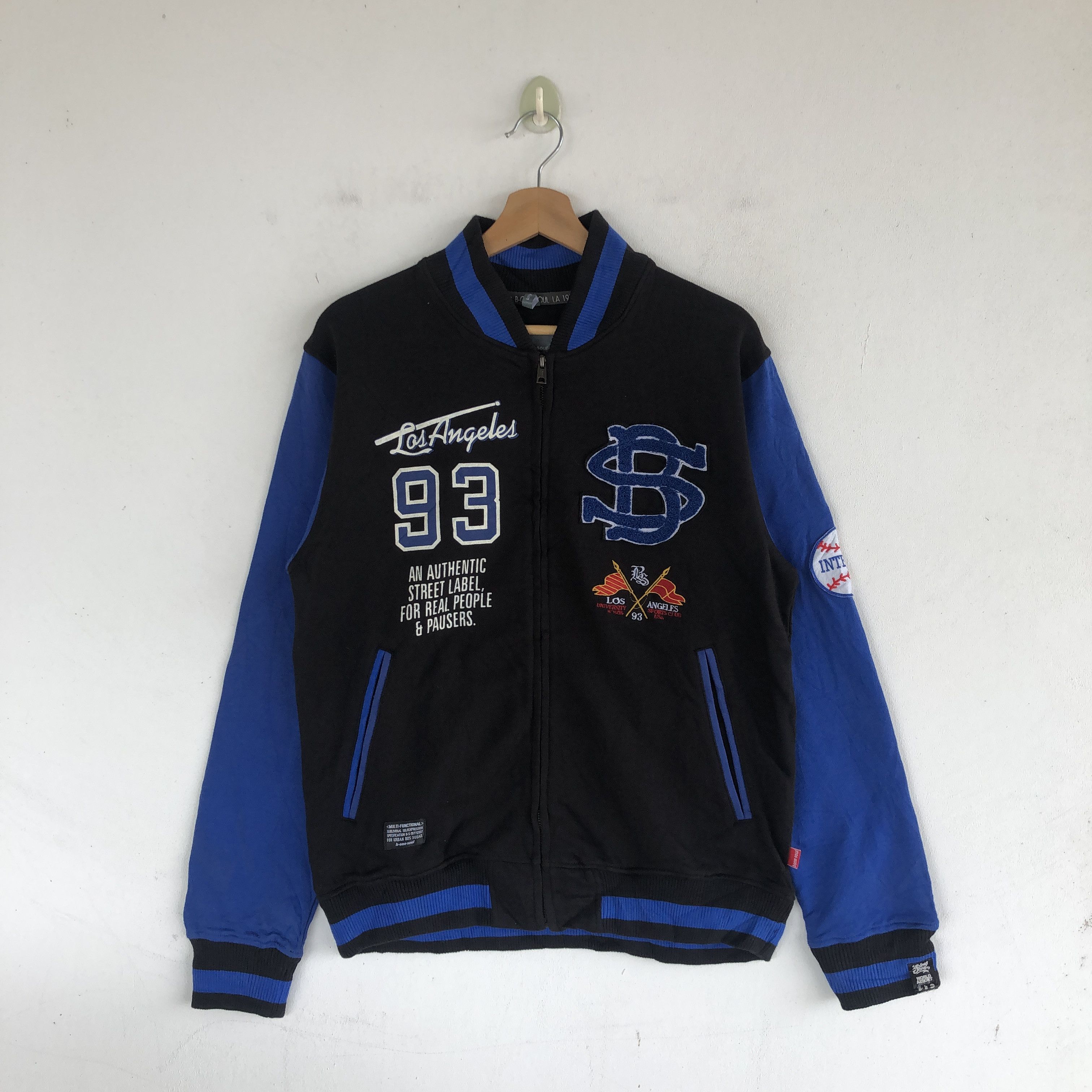 Japanese Brand × Vintage Vintage Japanese B One Soul Varsity Sweater Sweatshirt Size S / US 4 / IT 40 - 1 Thumbnail