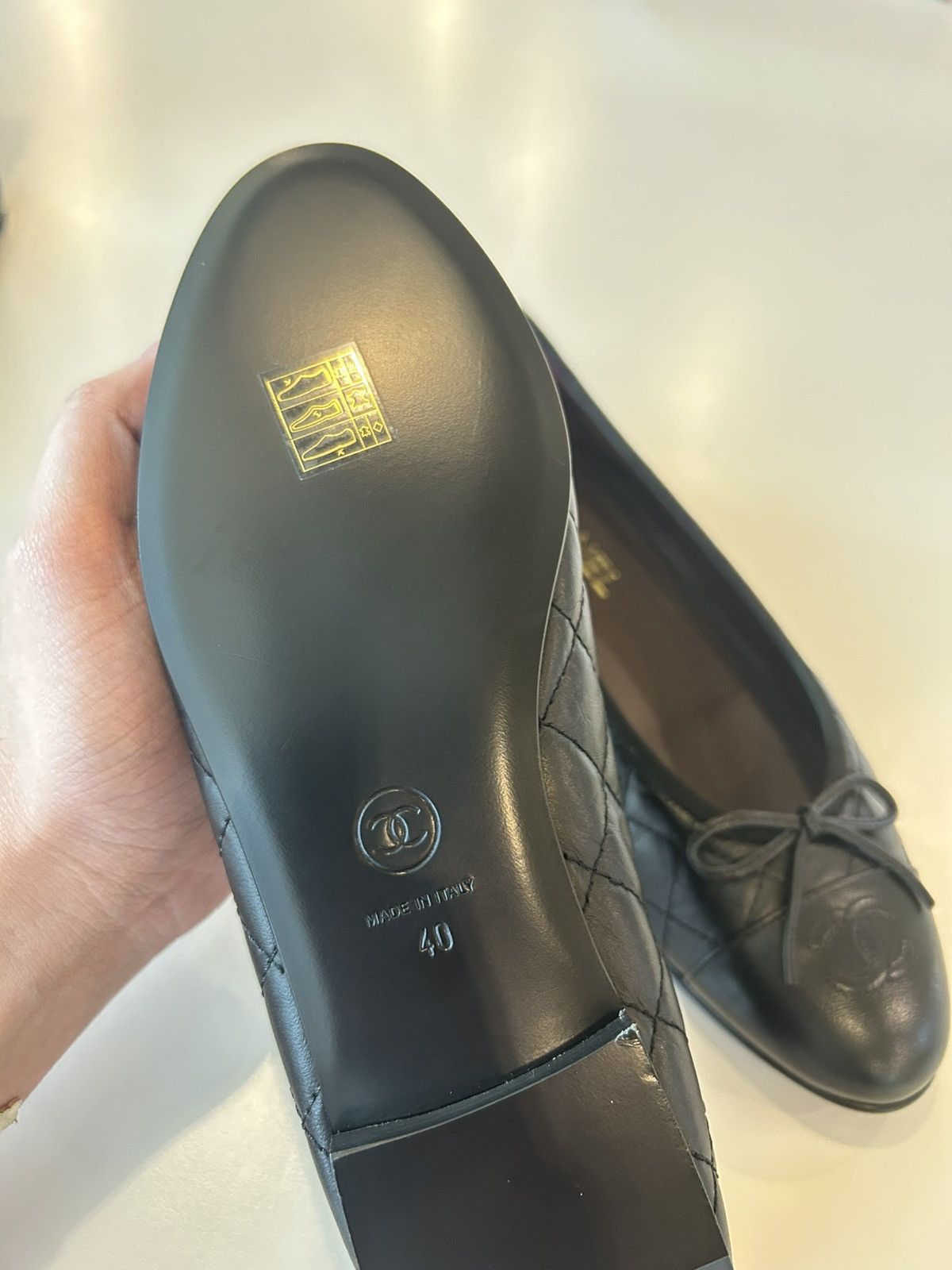 Chanel Chanel Quilted Ballet Flats Size US 10 / IT 40 - 4 Thumbnail