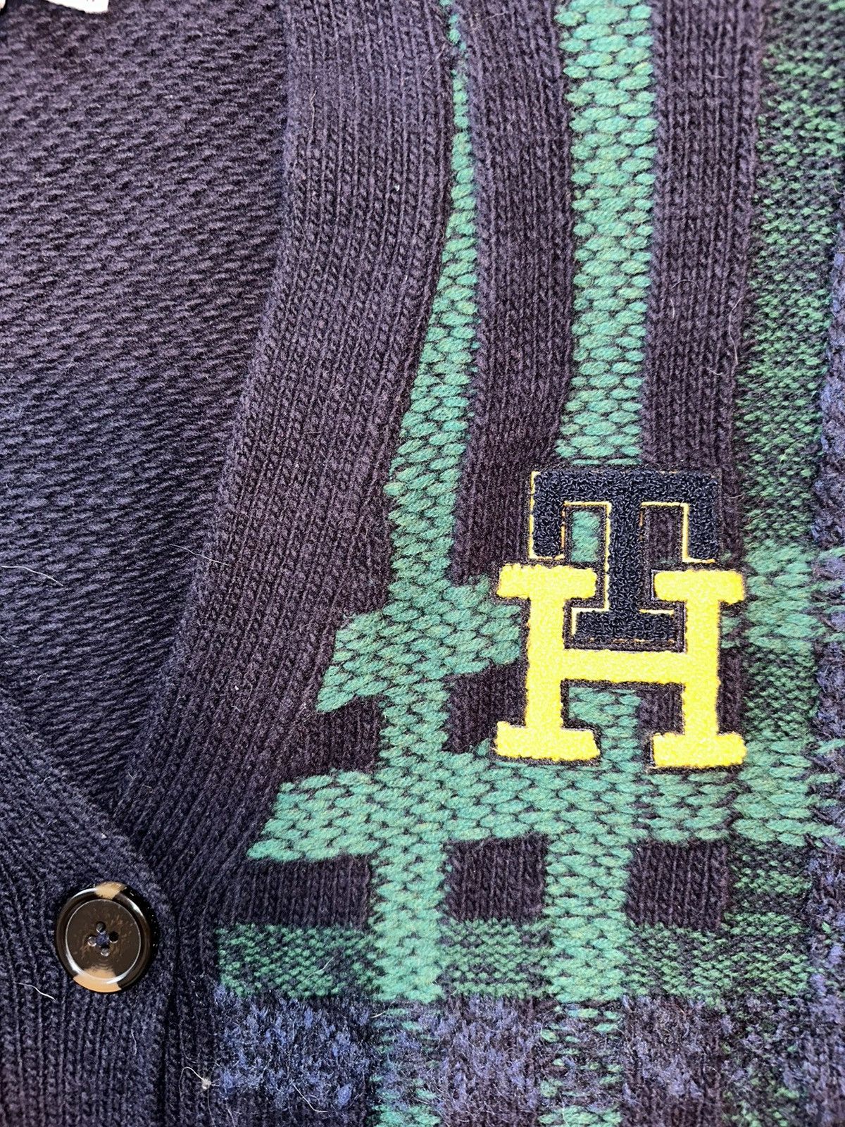 Tommy Hilfiger Tommy Hilfiger Wool Cardigan Size US XL / EU 56 / 4 - 3 Thumbnail