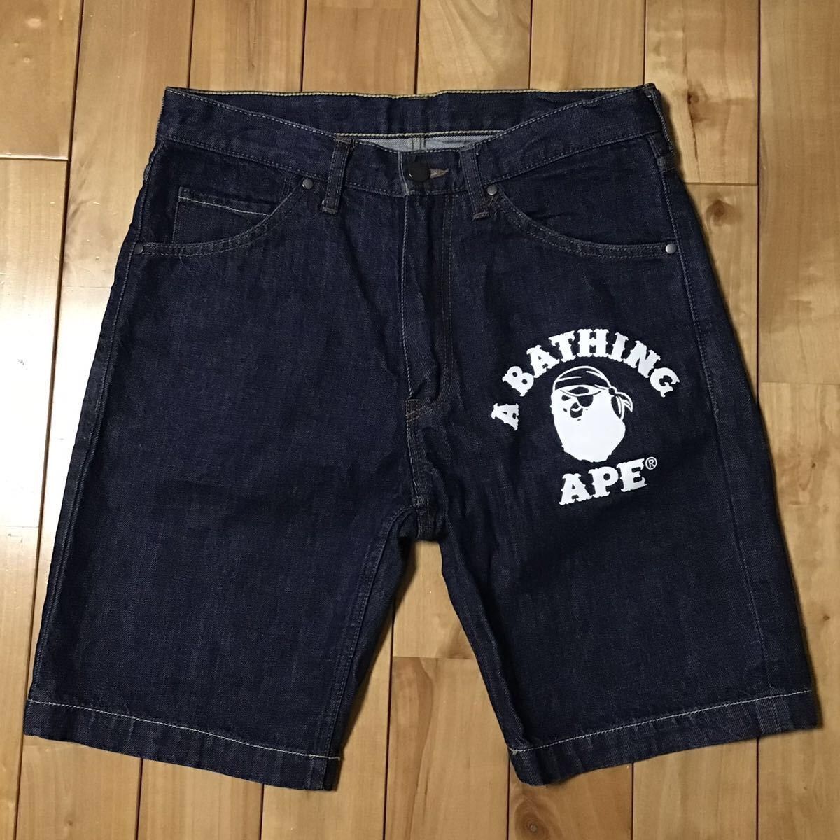 Bape Denim Shorts | Grailed