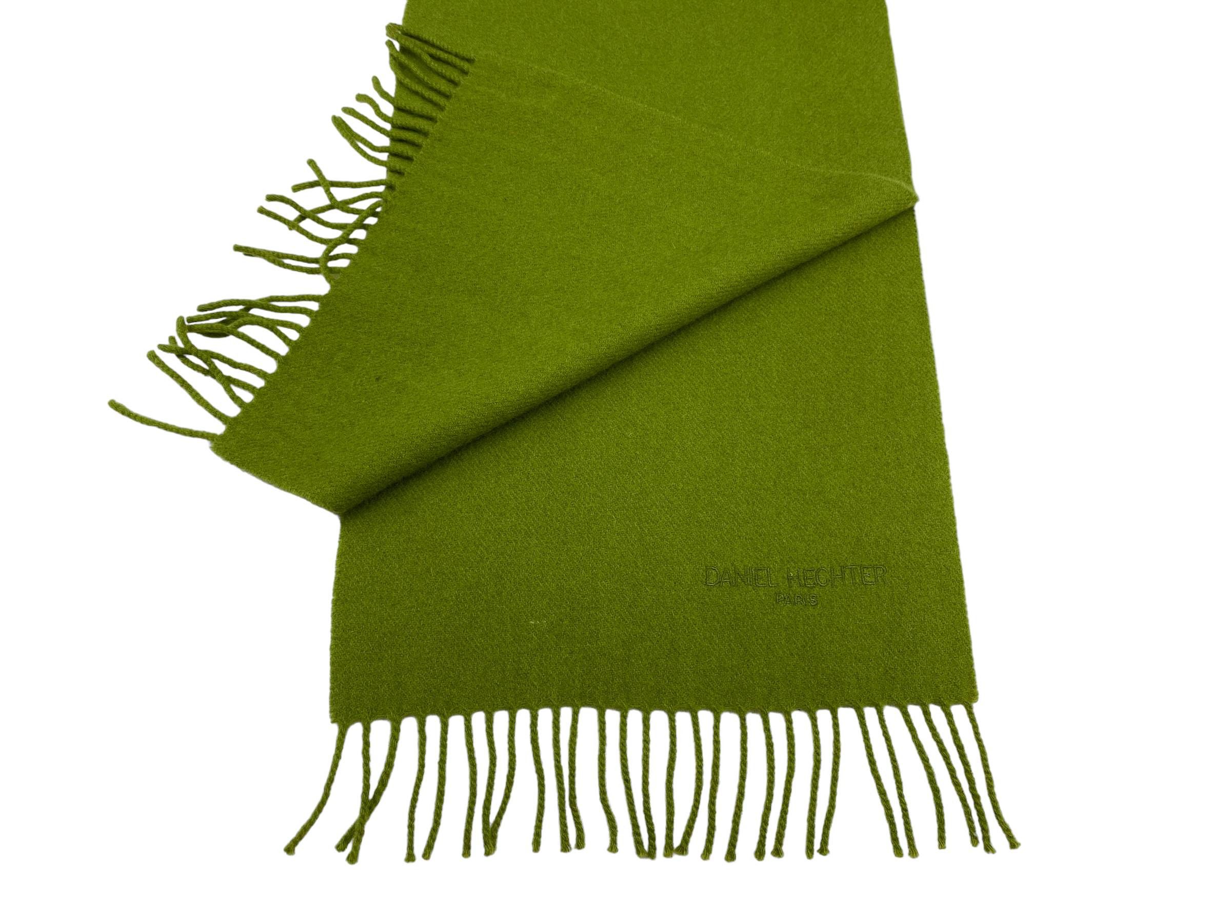 Daniel Hechter × Vintage Daniel Hechter Paris scarf Pure Lambswool Vintage Scarves Size ONE SIZE - 5 Thumbnail