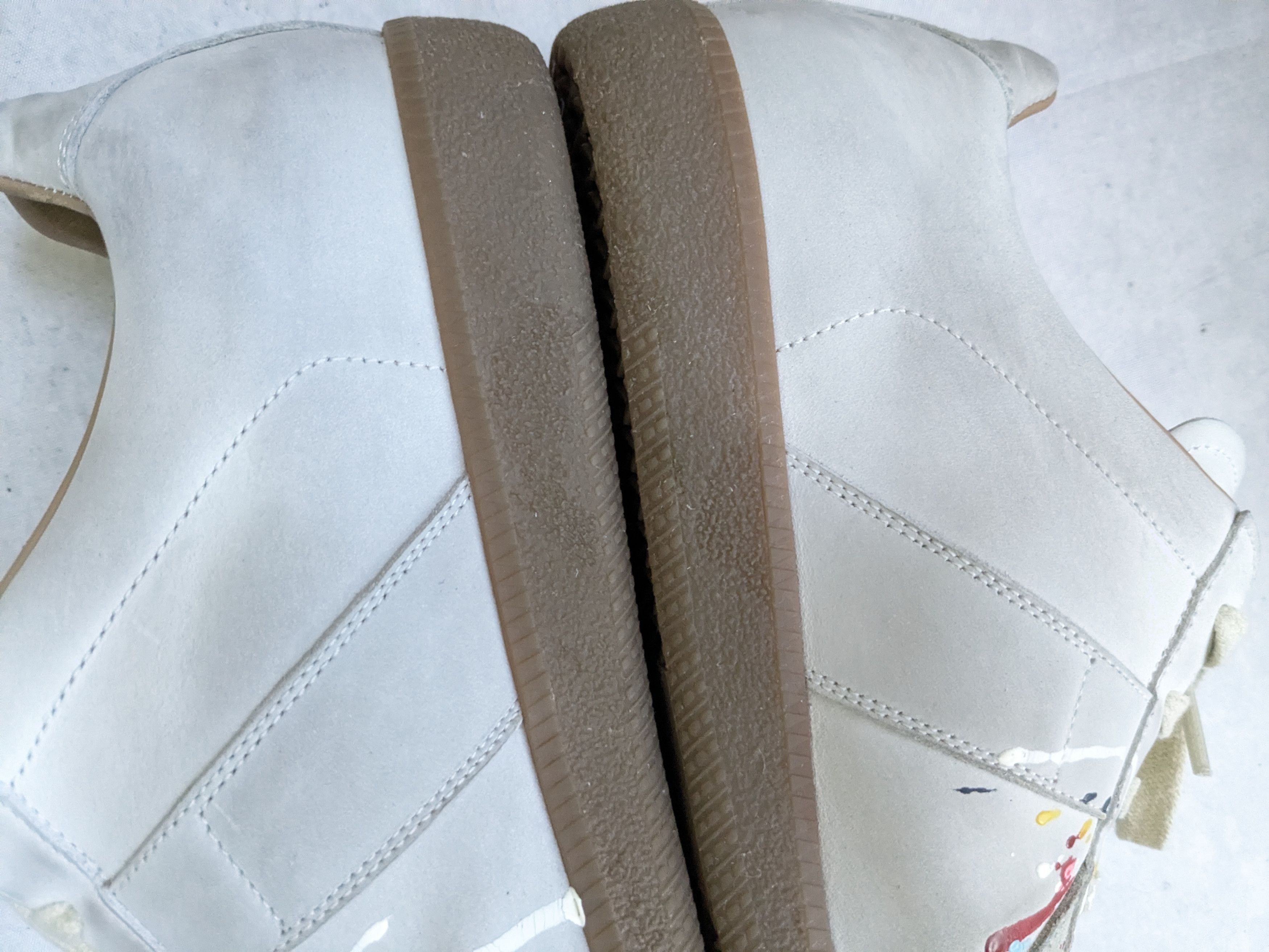 Maison Margiela Maison Margiela Replica GAT 10.5 43.5 Paint Splatter Low Size US 10.5 / EU 43-44 - 16 Thumbnail