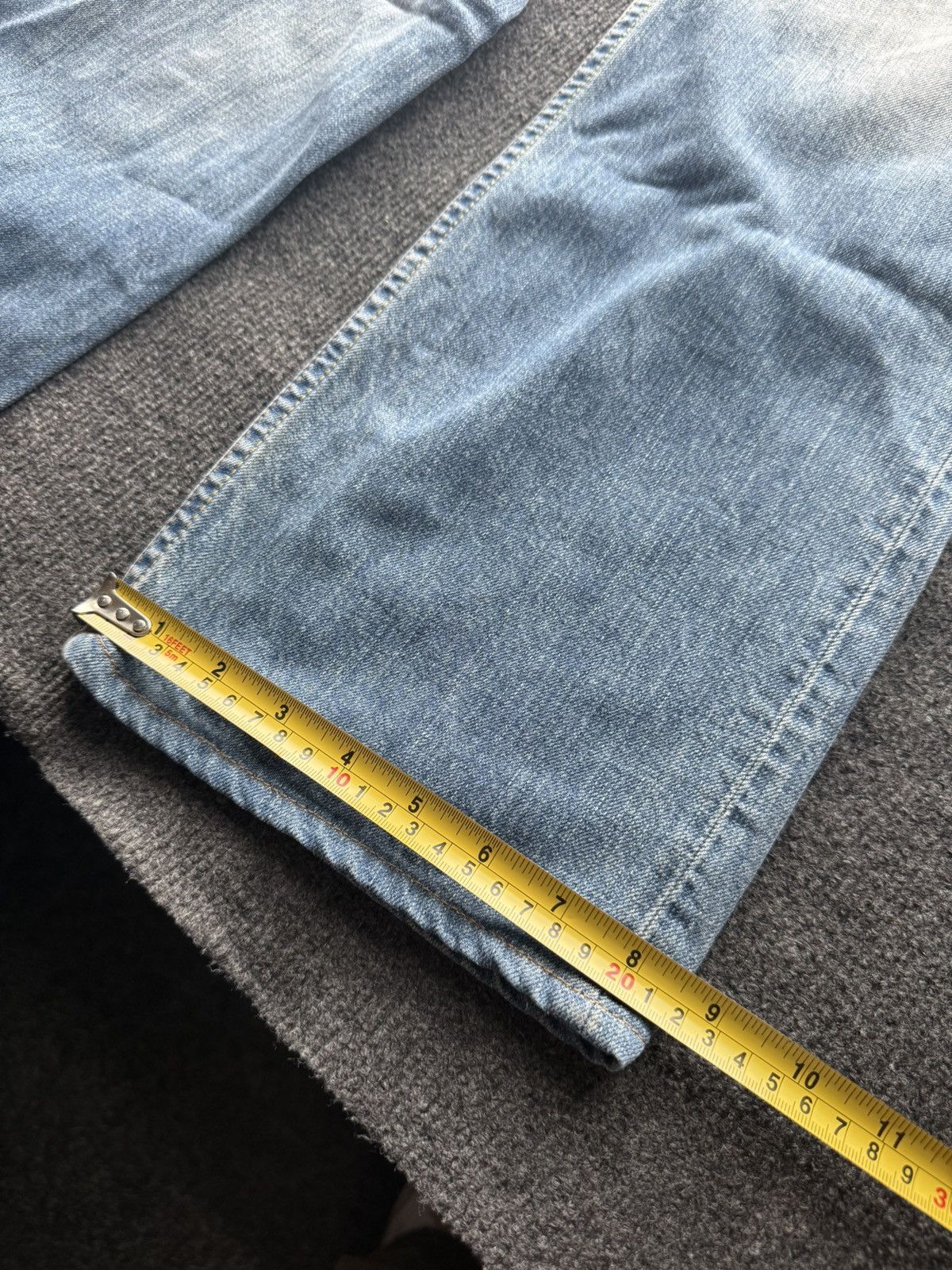 Levi's Retro VNTG 00s Y2K Levi’s 506 Bootcut Blue Denim Jeans Size US 32 / EU 48 - 12 Thumbnail