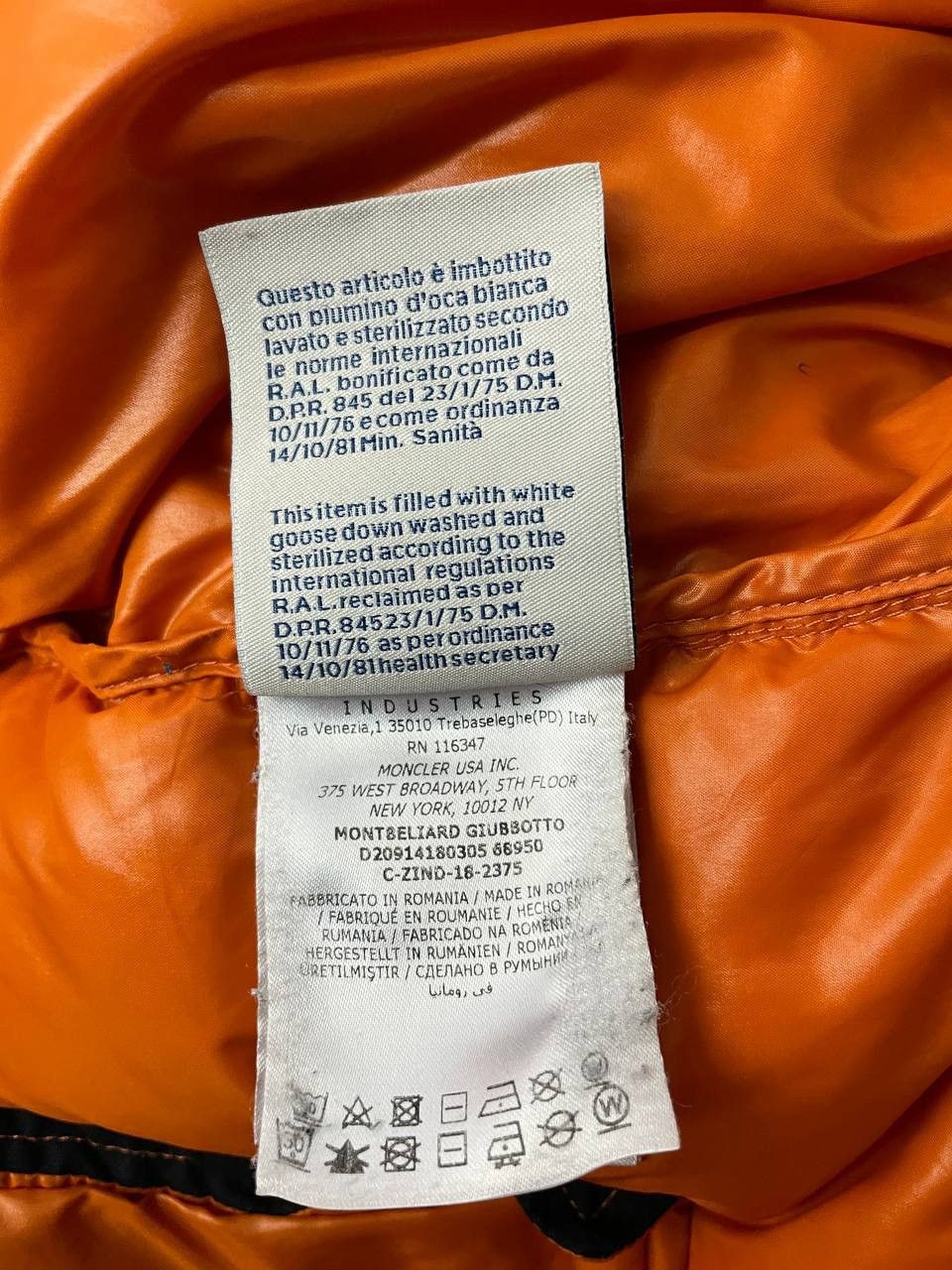Moncler Moncler Down Jacket Orange Size US M / EU 48-50 / 2 - 24 Thumbnail